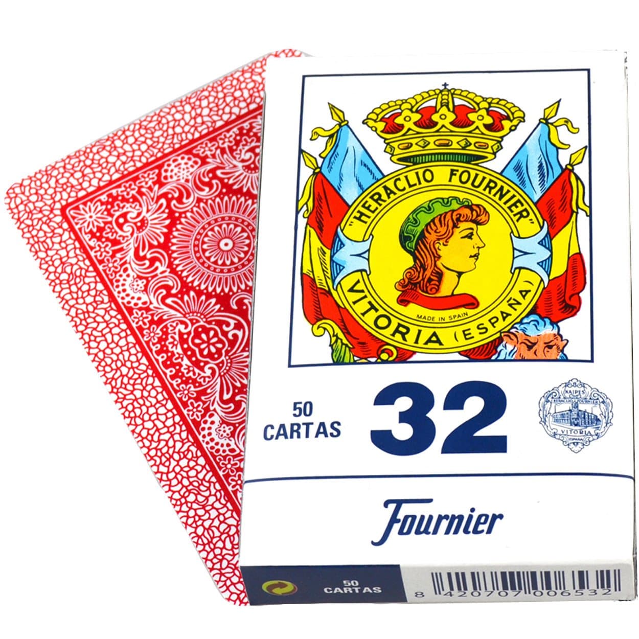 Deck of 50 Fournier Spanish Playing Cards Catalan Face #32 - Baraja Española Catalana