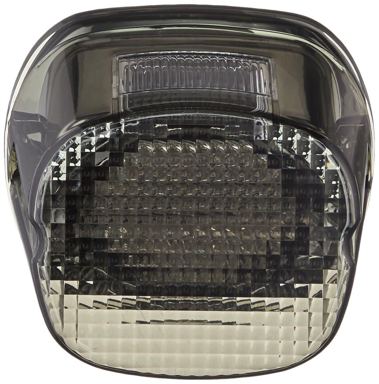 Custom DynamicsGEN2-LDW-S License Plate Light (Smoke LED Laydown Taillight With for 1999-2016 Harley-Davidson Models)