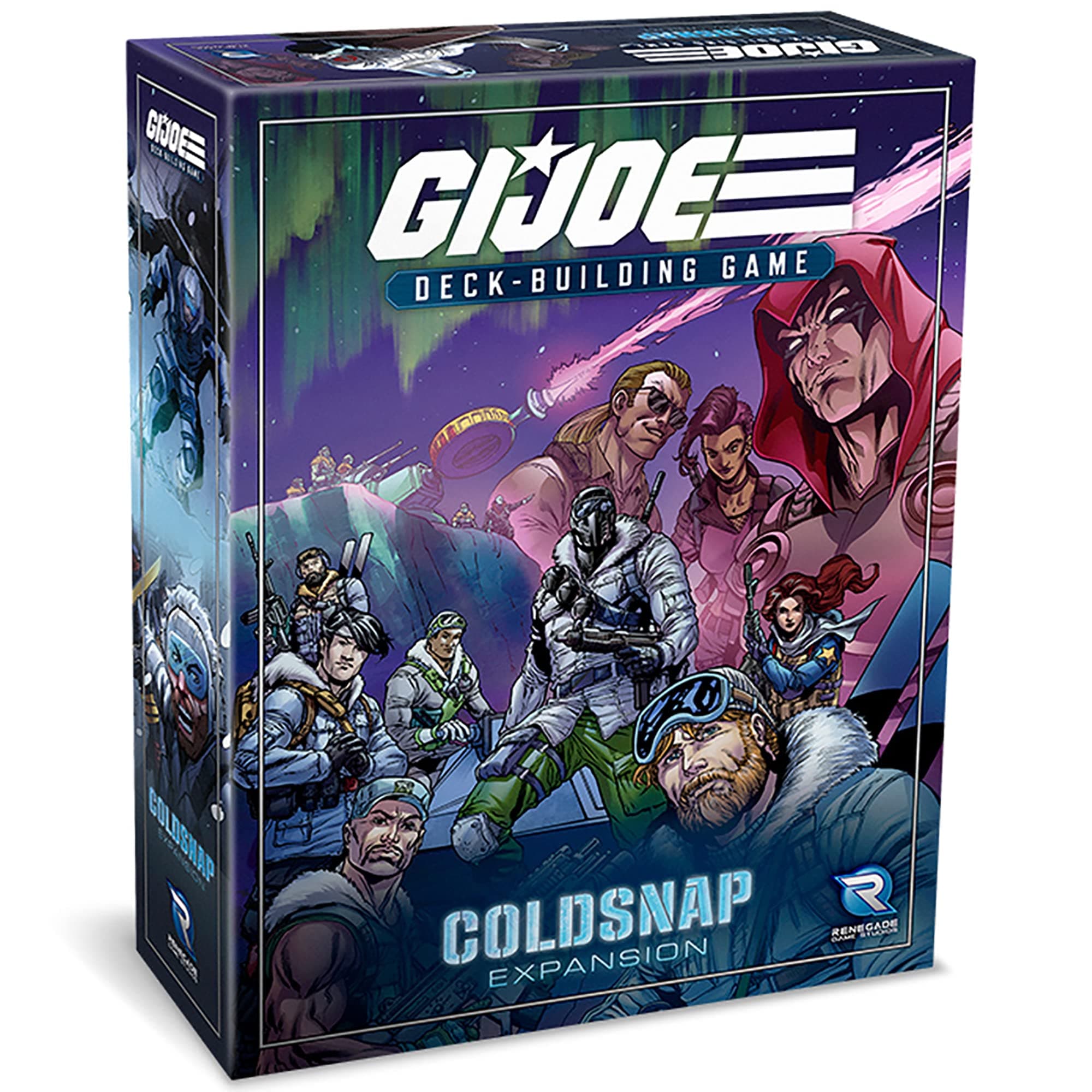 Renegade Game Studios G.I. Joe Deck-Building Game: Coldsnap Expansion - It's Cold-Blooded Chaos, Includes 2 New Story Missions, Ages 14+, 1-4 Players, 30-70 Min Playing Time