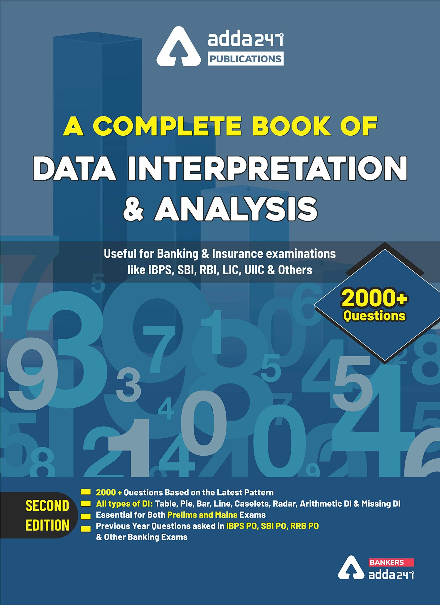 A Complete Book on Data Interpretation and Analysis for BANK PO | IBPS PO | RBI | SBI and other bank Exams (English Printed Second Edition)