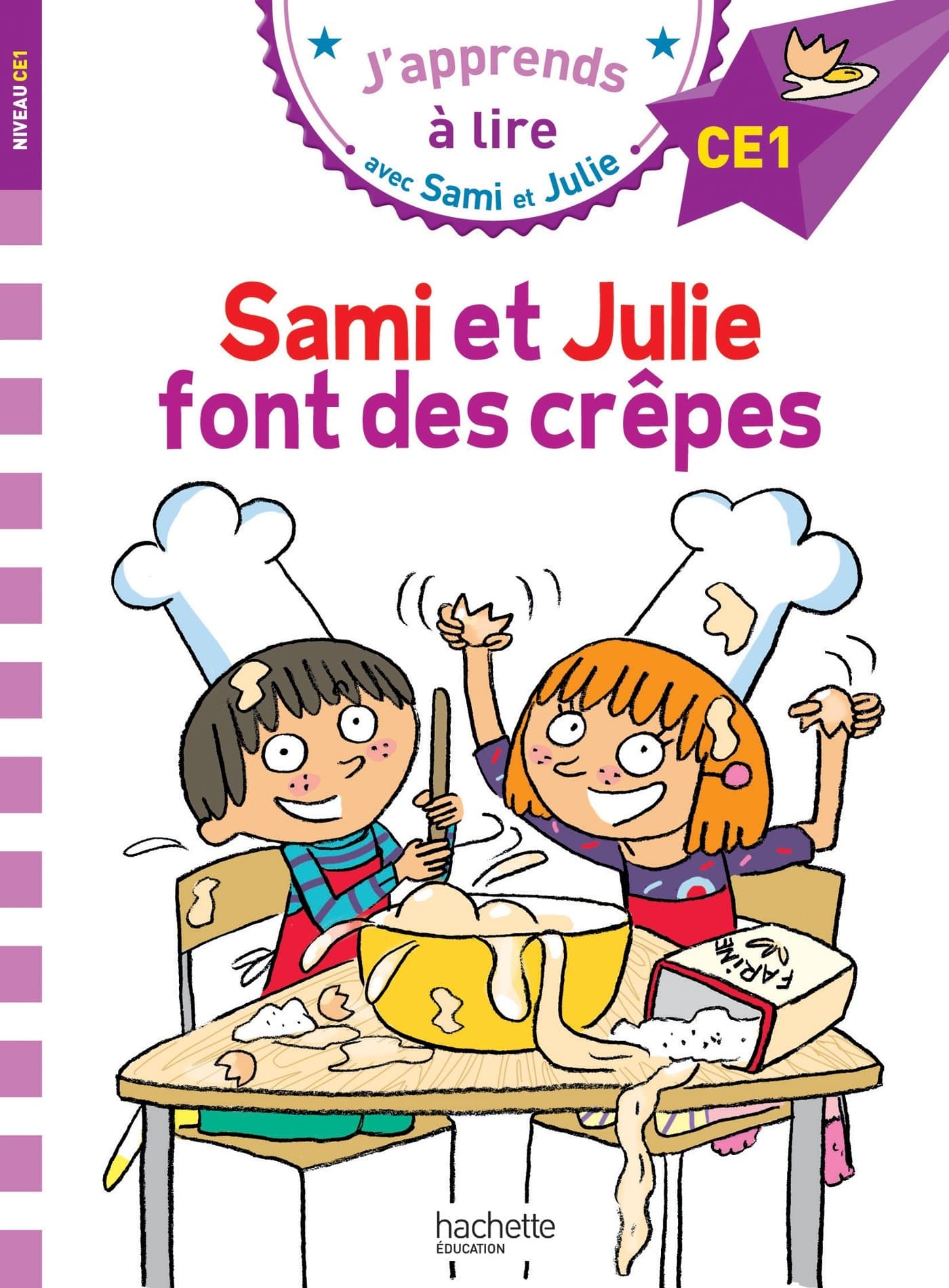 Hachette CE1/Sami et Julie font des crepes
