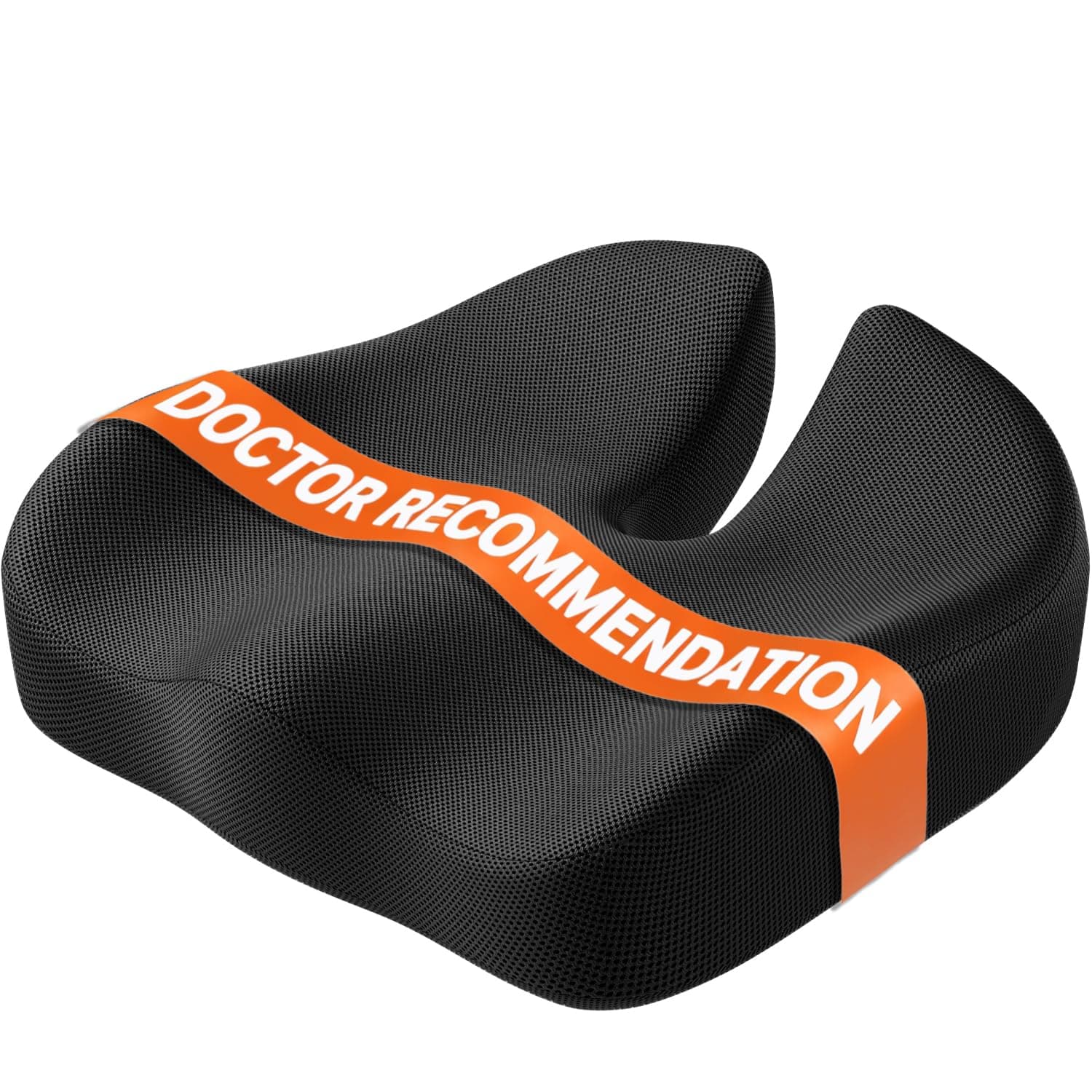 Seat Cushion, Extra Large Memory Foam Cushion for Office Chair Cushions, Ergonomic Cushions Pad Pillow for Pressure Relief Sciatica & Pain Relief for Long Sitting