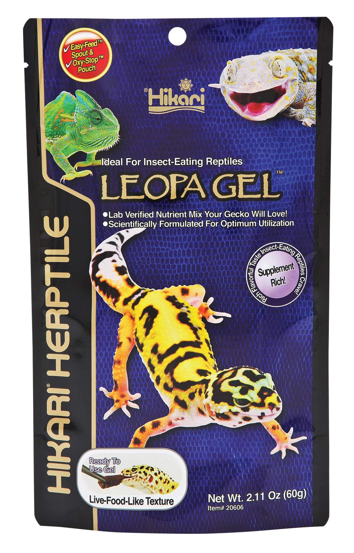 Leopagel 60 gm Reptile Food for Gecko