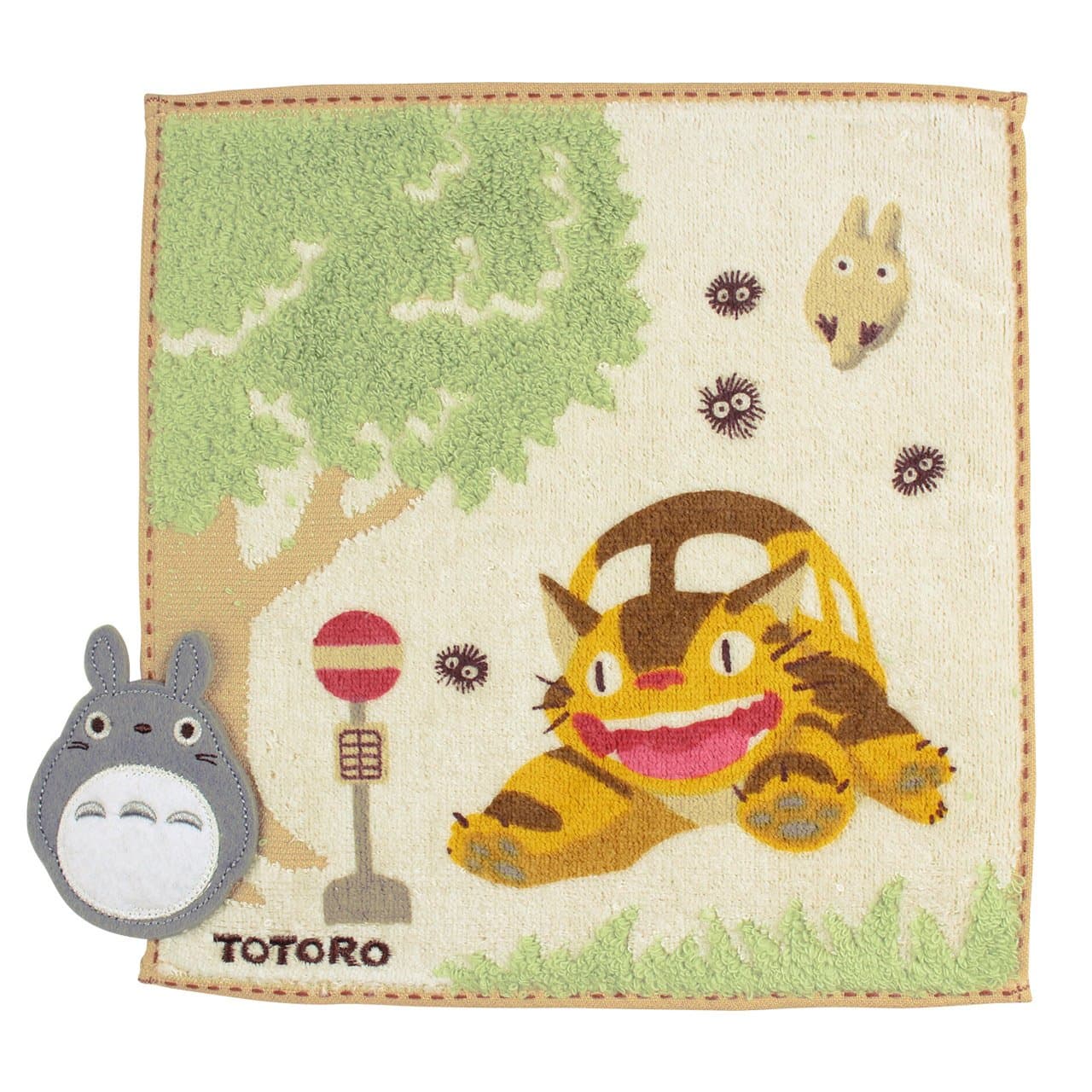 Studio Ghibli - My Neighbor Totoro - Totoro at Catbus Station, Marushin Mini Towel
