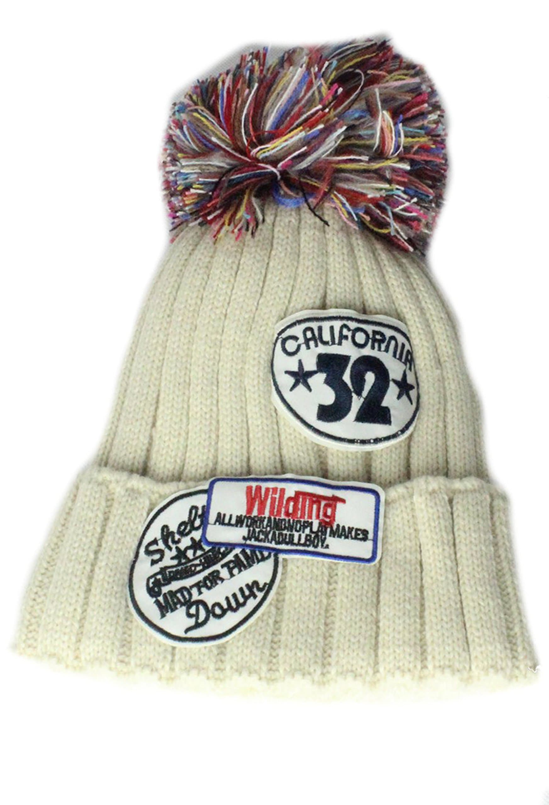 TKHAT Beanie Hats Fashion Unisex Beige