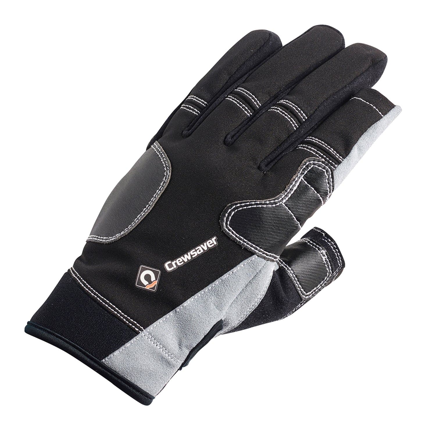 Boating and Sailing - Kids Youth Junior Long Three Finger Gloves Black - Amara Ankle Cover - Unisex