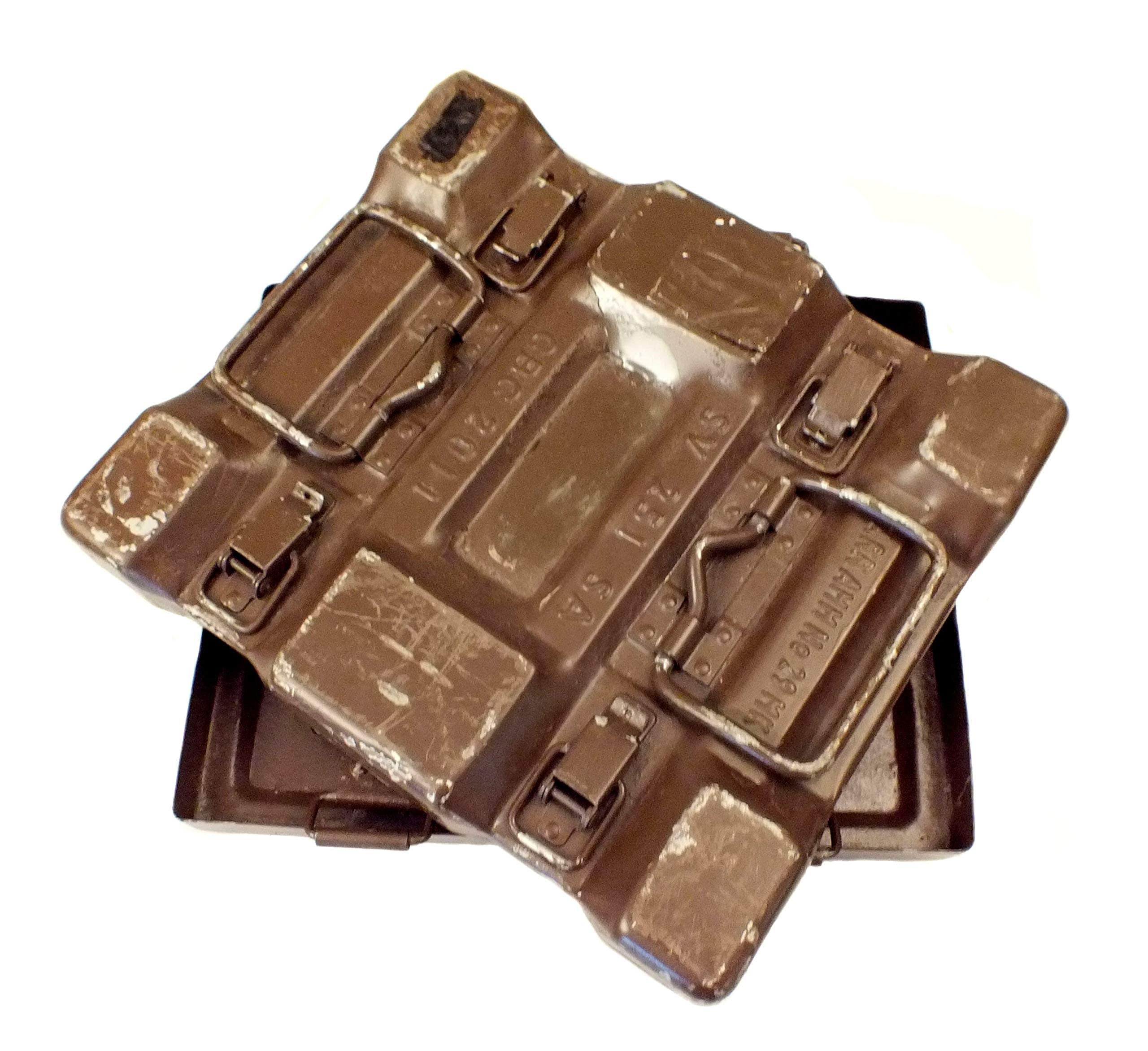 GREENZONE .30 Cal Brown Ammunition Base & Lid to House 4 Ammo Tins