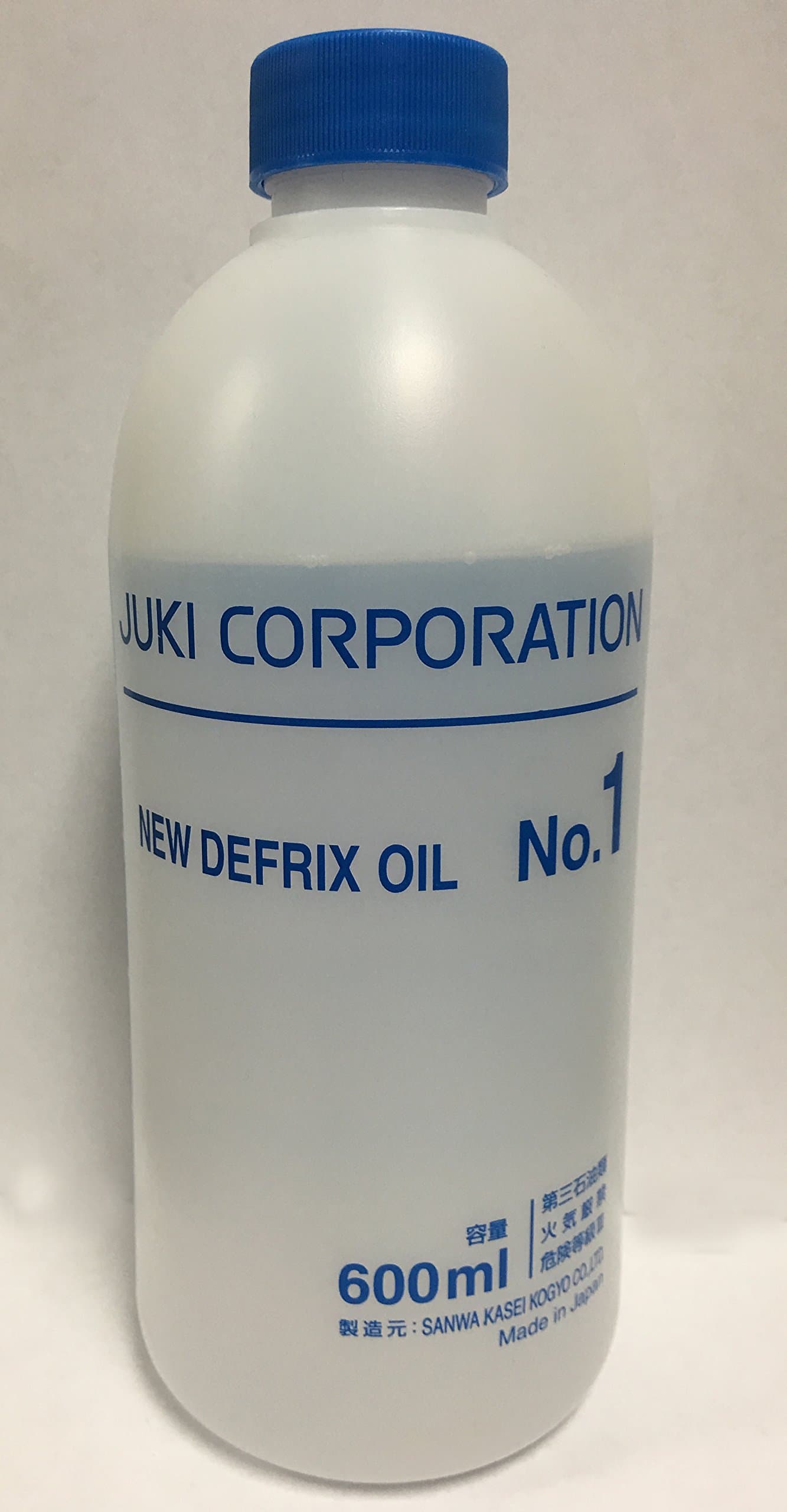 Juki Genuine Defrix Sewing Machine Oil No.1 600ml