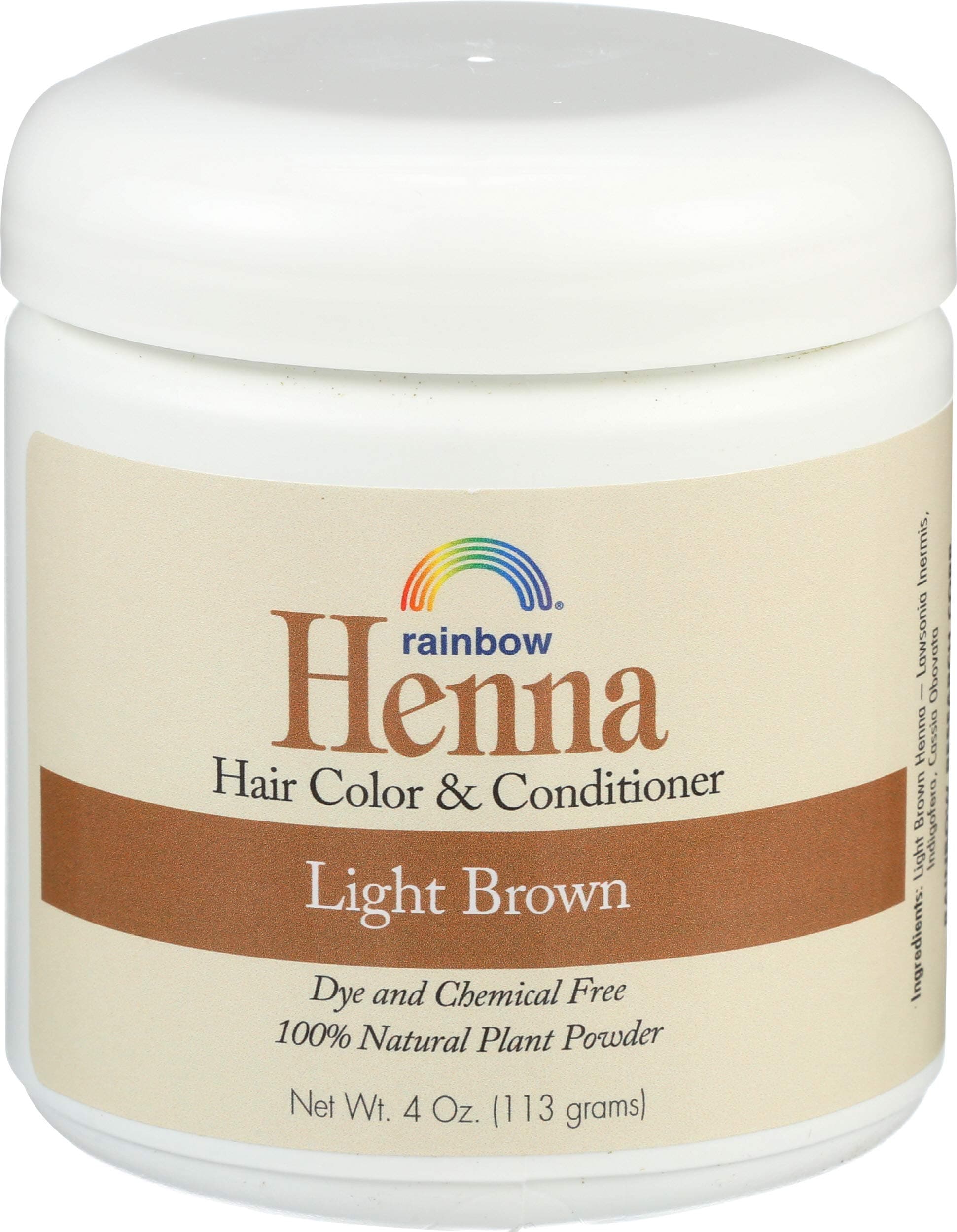 Henna Hair Color and Conditioner Persian Light Brown, 4 Ounce