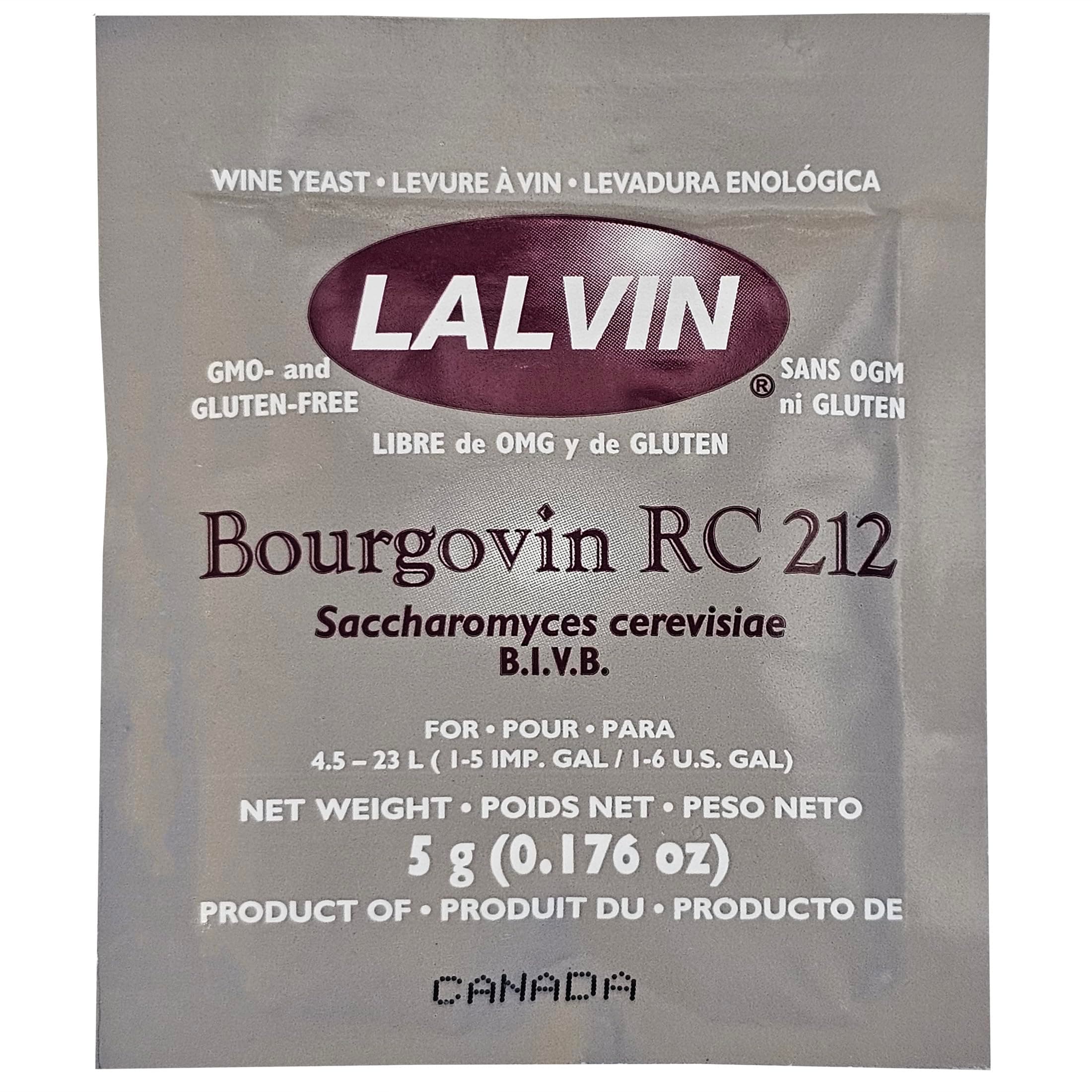 SocalHomeBrew 1230269 Bourgovin RC 212 サッカロミセスセレビシエ (5gポーチ)