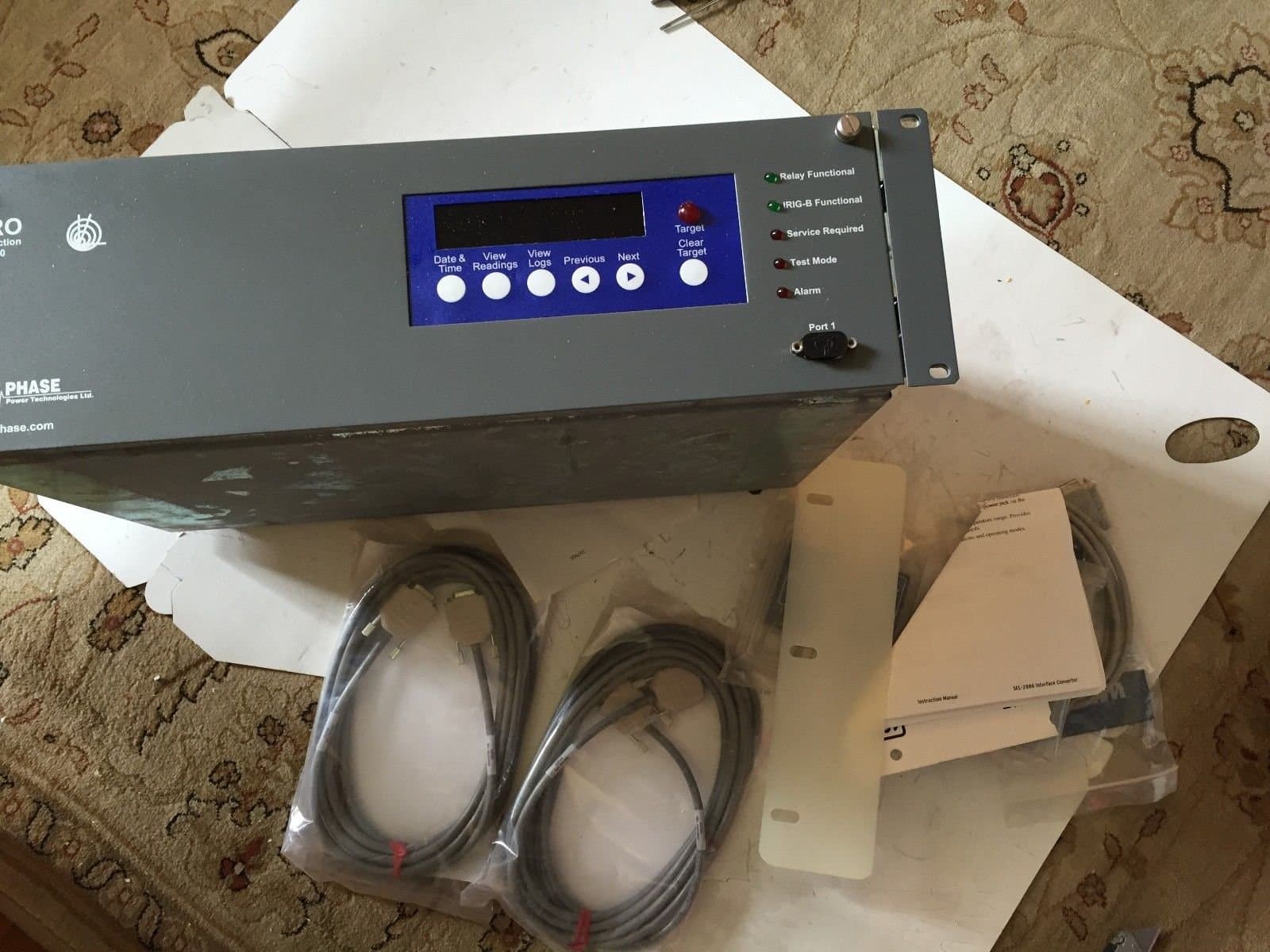 NEW ERLPHASE 2100 L-PRO LINE PROTECTION POWER RELAY TRANSMISSION,ROOM2