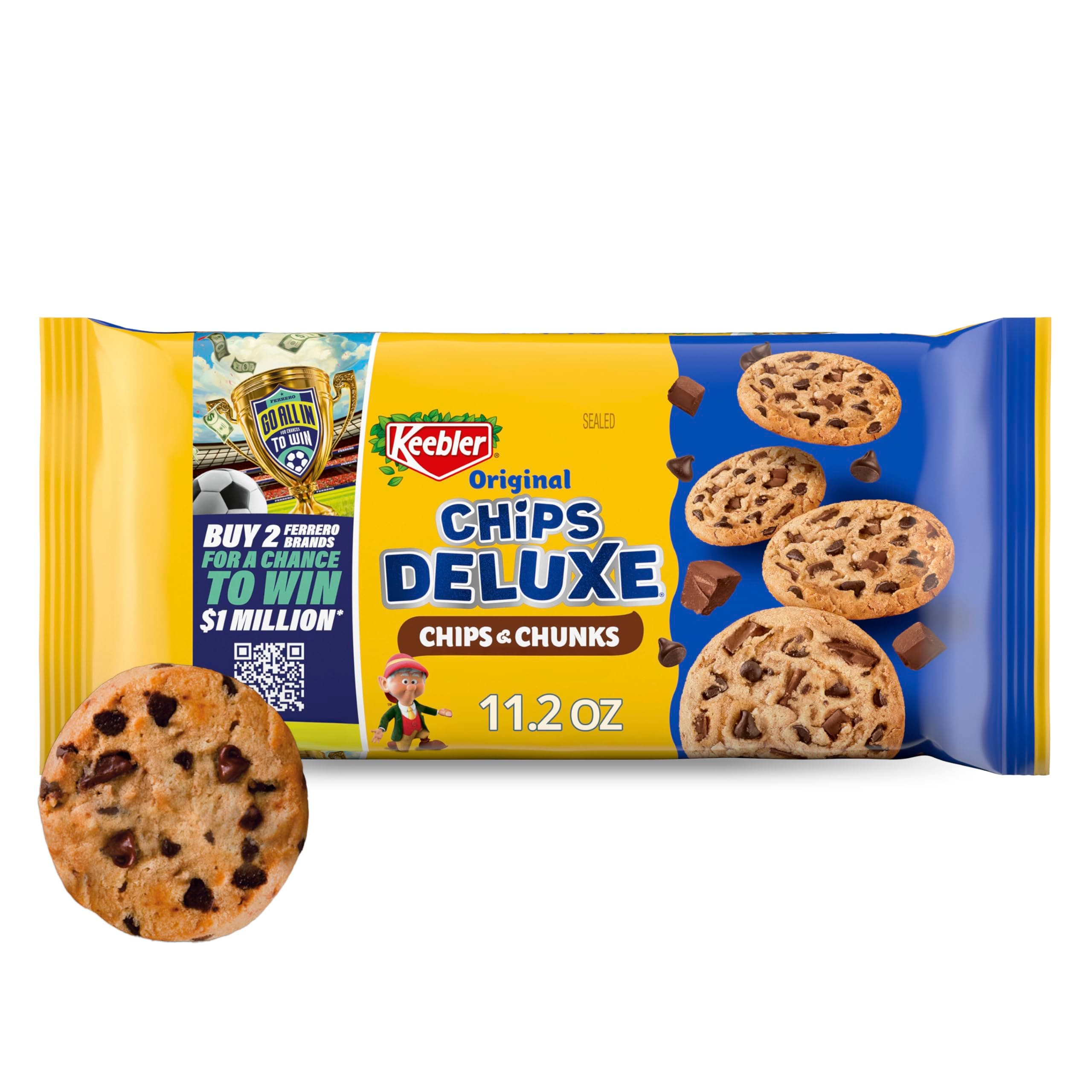 Keebler Chips Deluxe Fudgy, 11.2 oz