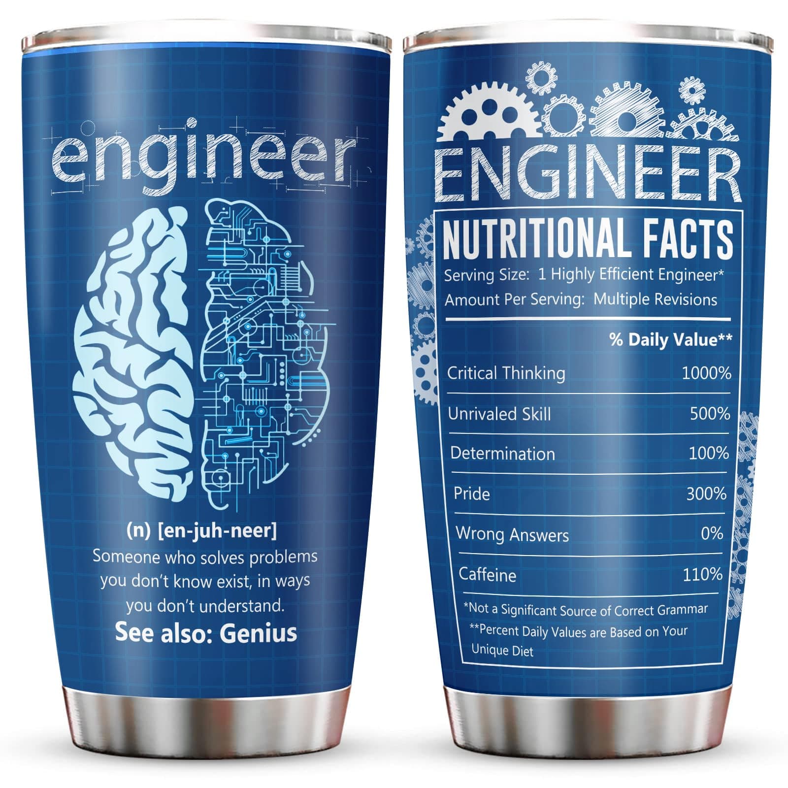 Engineer Gifts, Mechanical Aerospace Engineering Gifts, Retirement Present For Engineer Tumbler 20oz