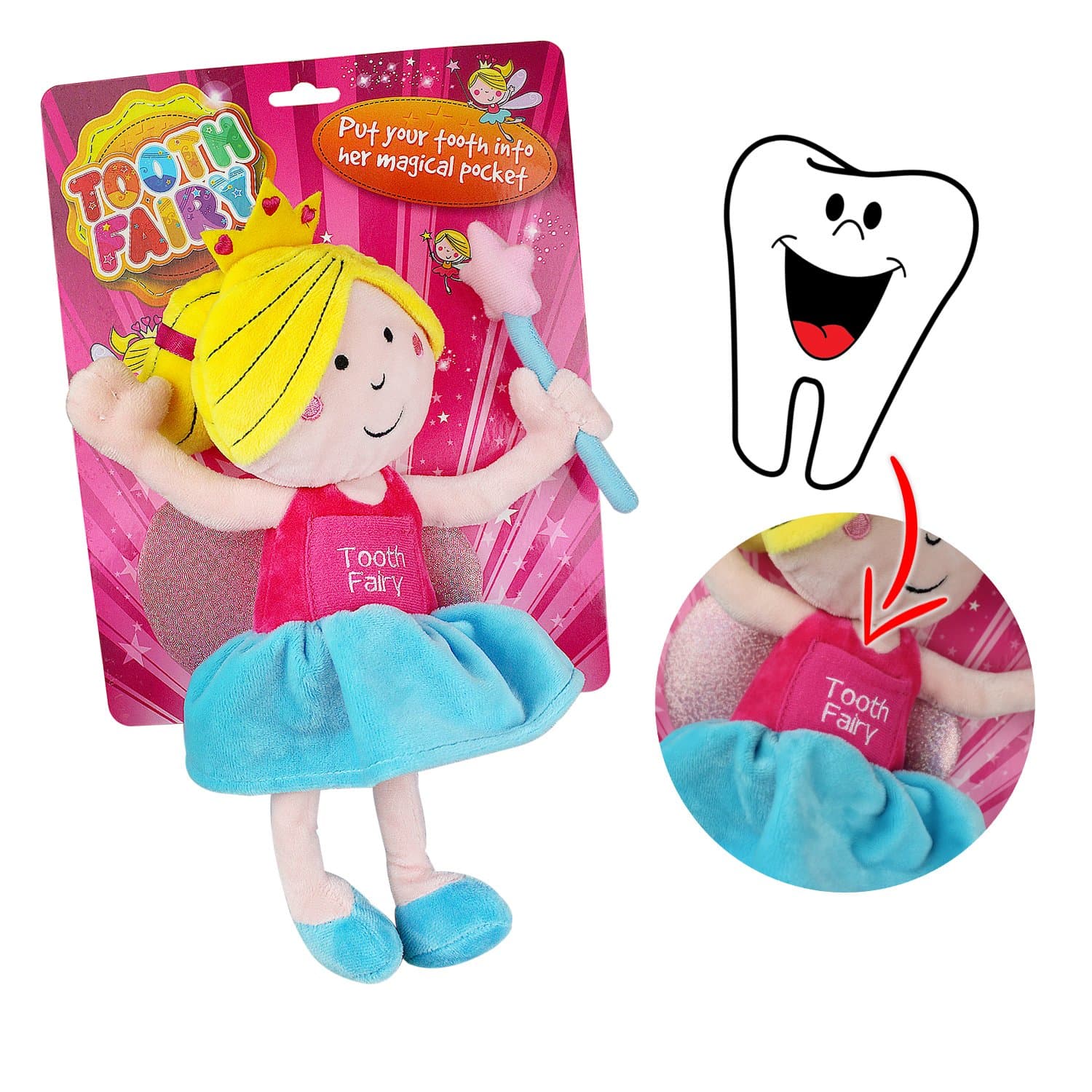 Gosh Designs Tooth Fairy Doll | 30cm | 1pc.