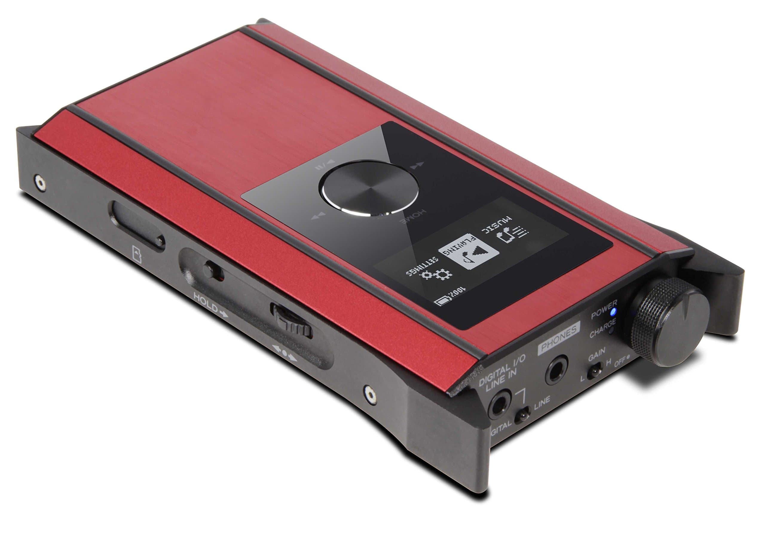 Teac Hi-Res Corresponding Portable Amplifier Player HA-P90SD-R Red/Black