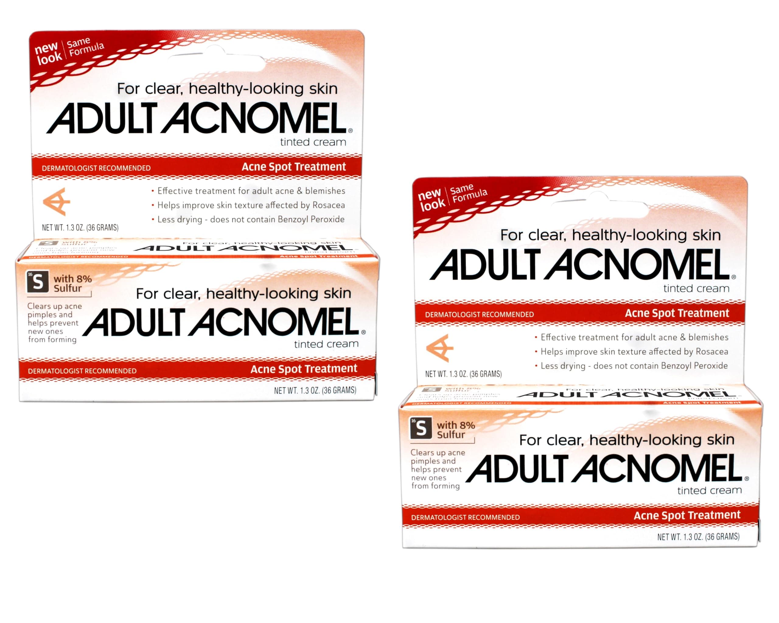 Adult Acnomel Acne Medication 1.3 Oz (Pack of 2)