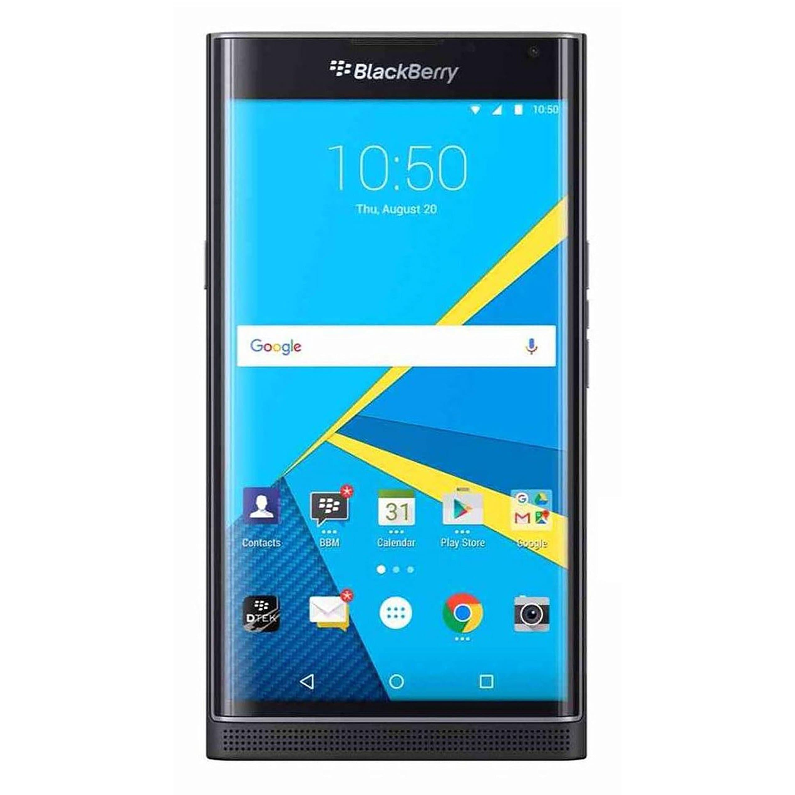 BlackBerry PRIV (QWERTZ Keypad) STV100-4 32GB Factory Unlocked 4G Smartphone (Black)