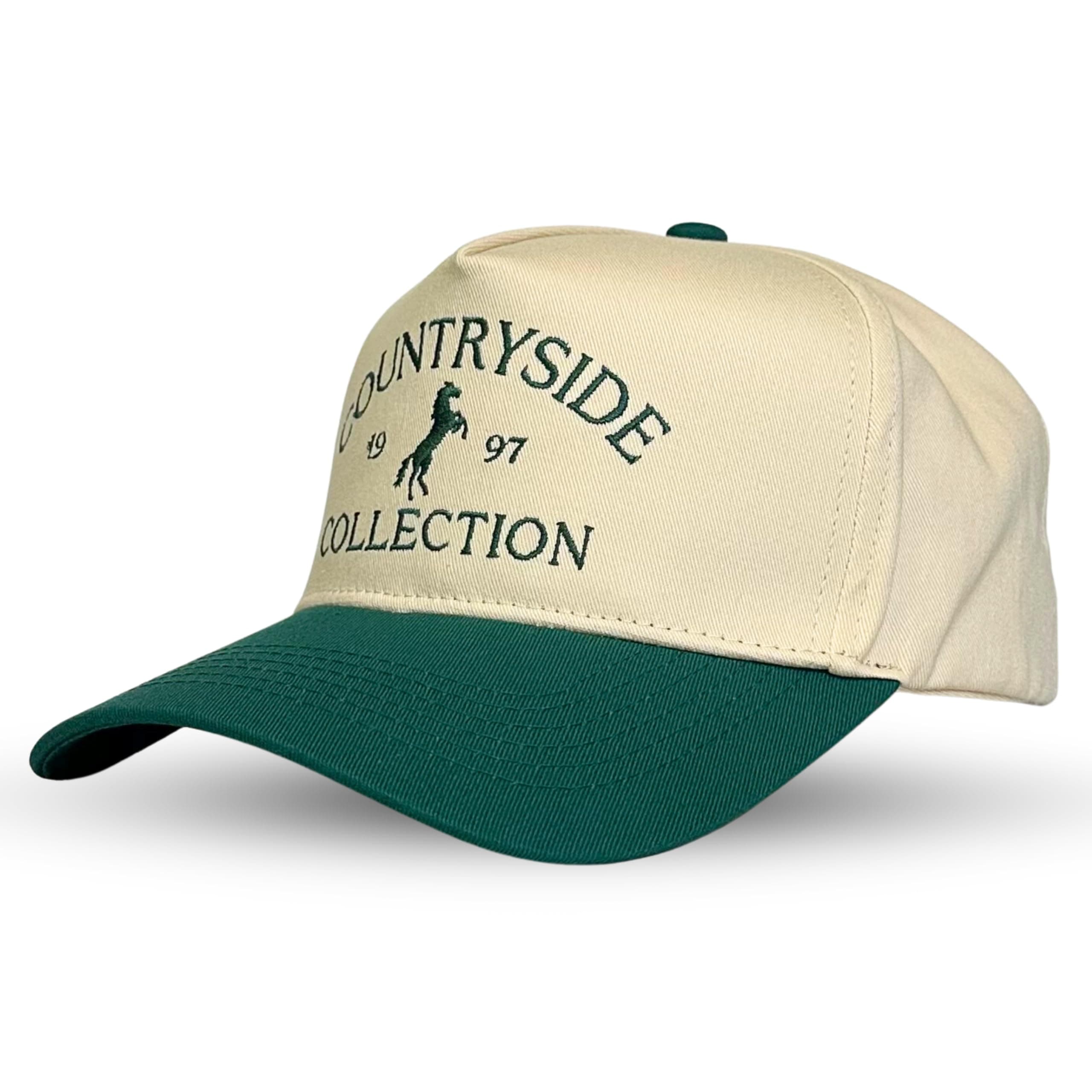 Vintage Western Trucker Hat | Men & Women | Country Cute Caps for Cowgirls Cowboys | Camo Denim Embroidered Cotton | Snapback