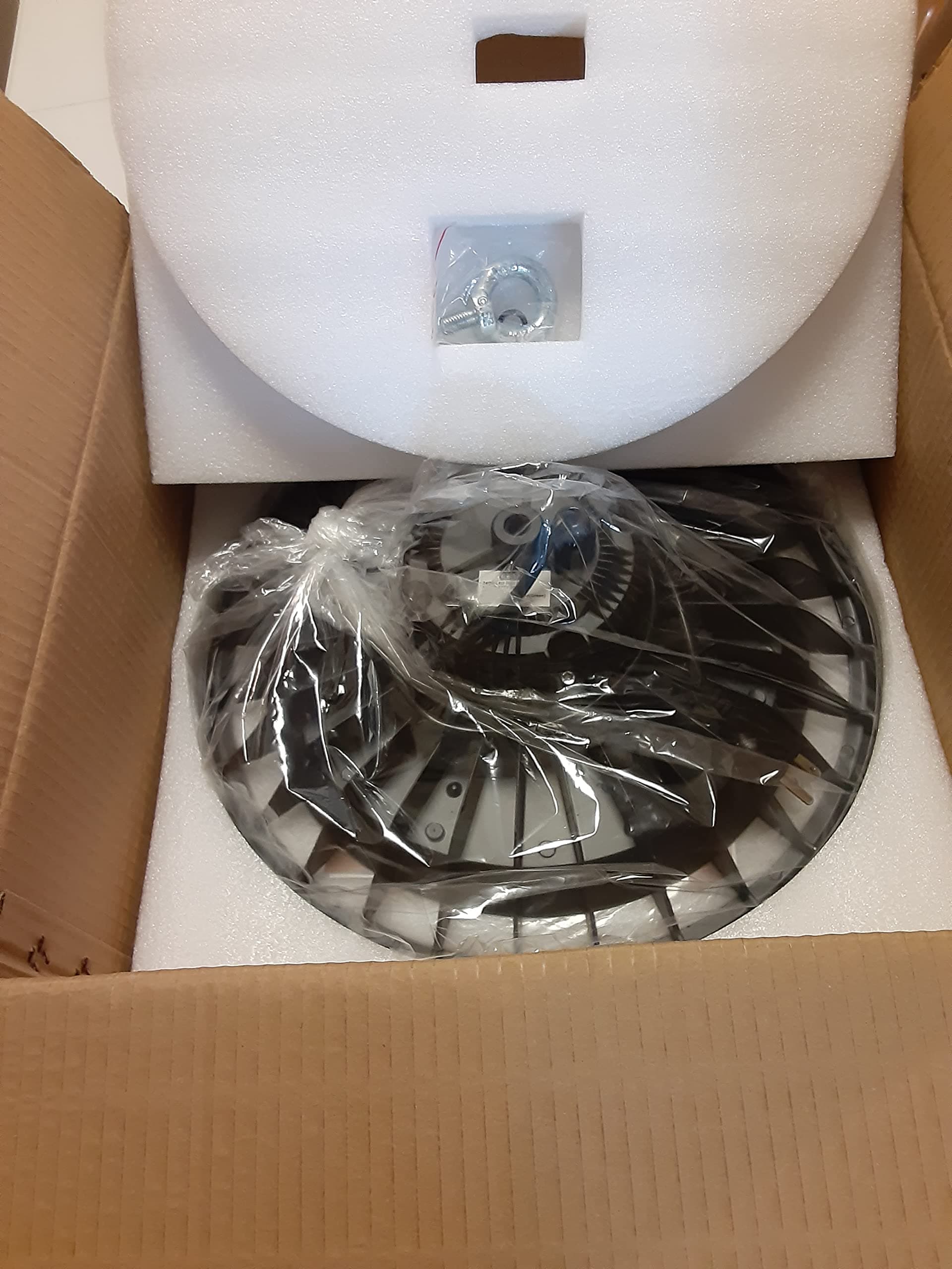 240W UFO LED High Bay Light 800W HPS/MH Equivalent 26000LM lumens Daylight White 6000-6500K IP65 Waterproof Warehouse Lighting Fixture Commercial Lighting Factory Shop Industrial Garage (1PK)