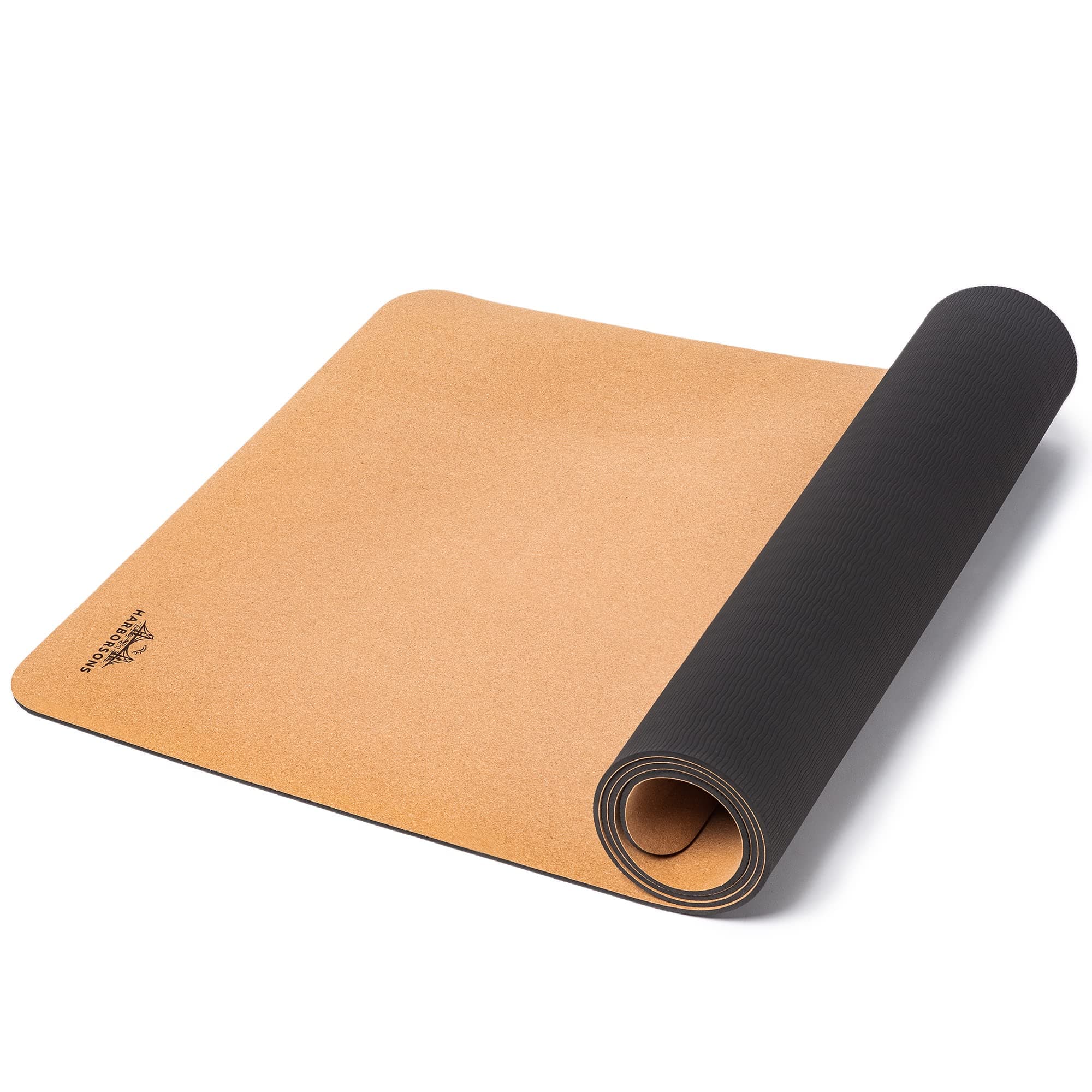 Luxury Cork Yoga Mat- Hot Yoga Mat 5mm with Carrying Strap- Bikram yoga mat, Best Yoga Mats for Fitness & Pilates- Eco Friendly Yoga Mat Cork- Cork Floor Mat,Hot Yoga Mat Non Slip