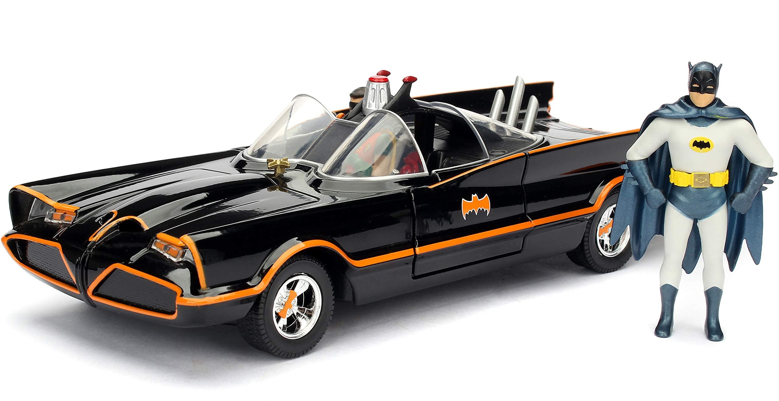 Jada 1:24 1966 Batmobile w/Batman and Robin - JA98259