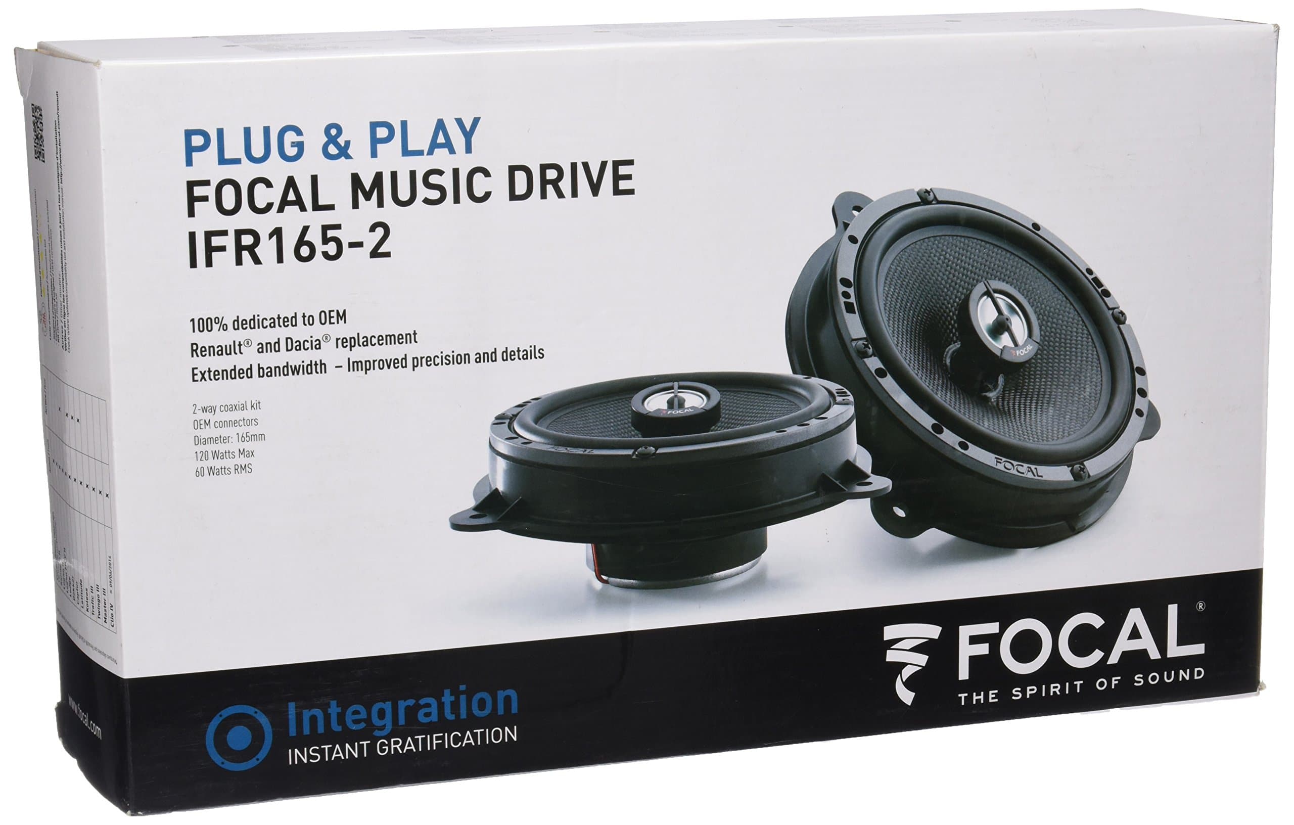 RENAULT Accessories IFR165 2 Speaker, Set of 2