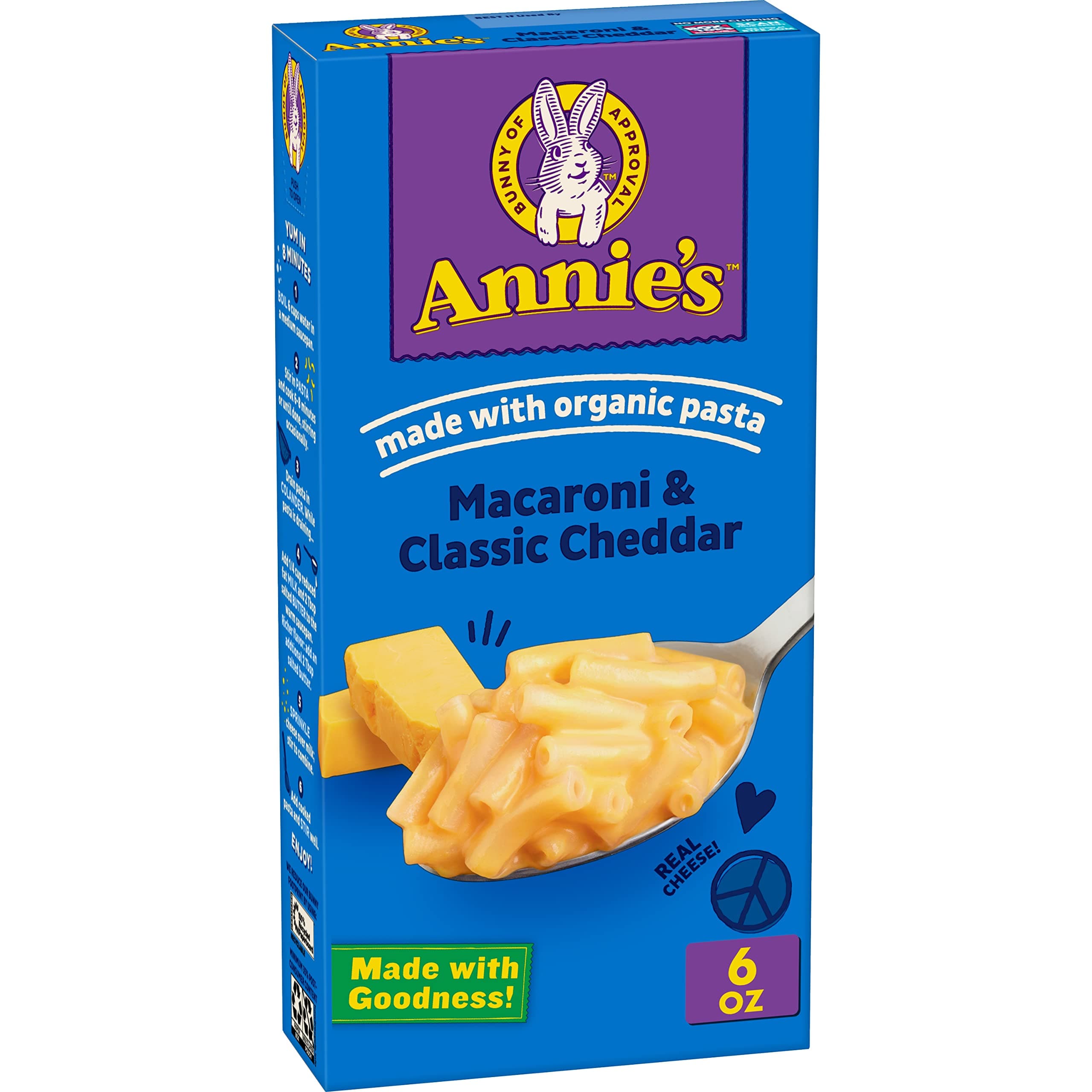 Macaroni & Cheese, Classic Mild Cheese, 6 oz (170 g)