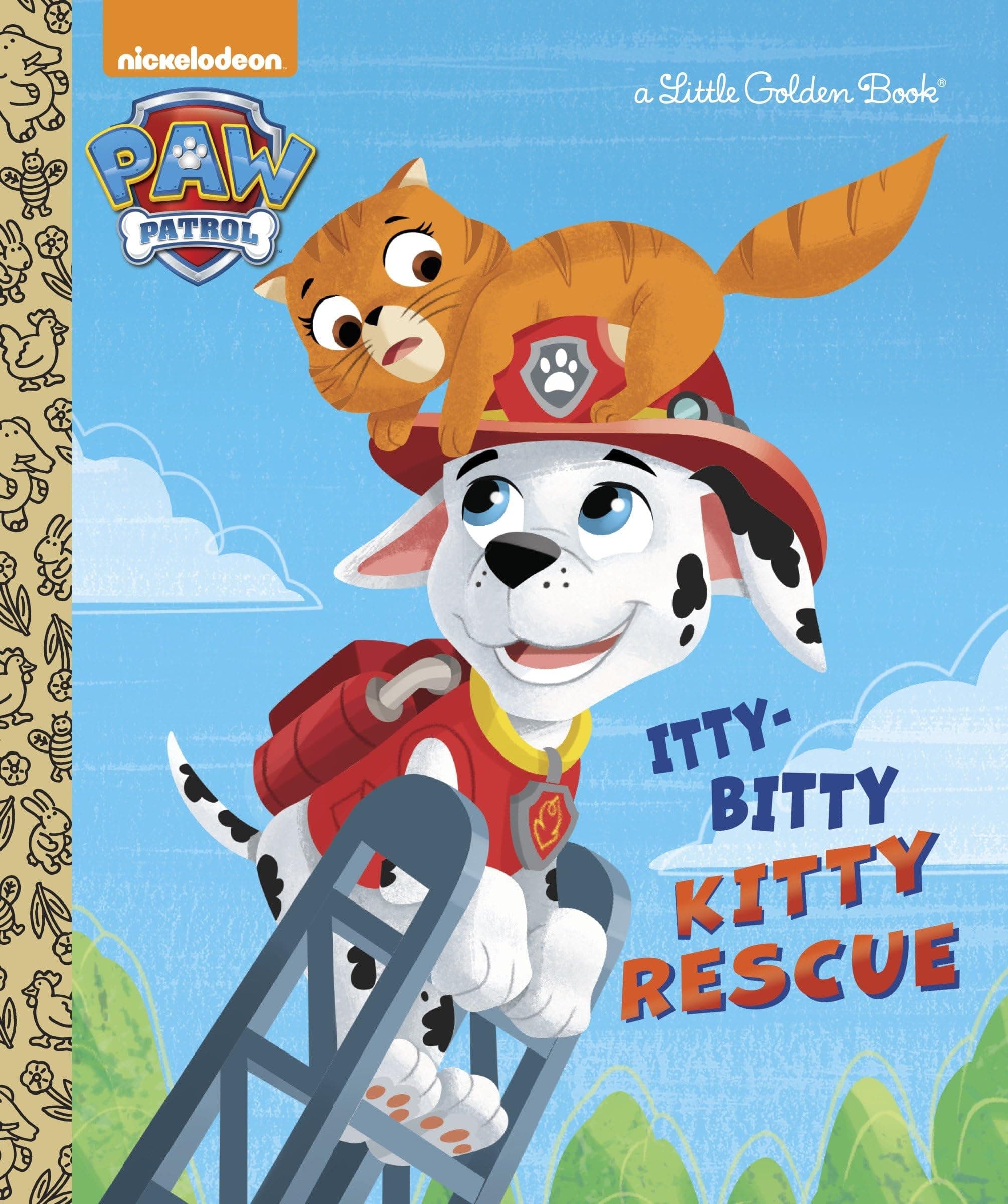 PAW PATROL LGB ITTY BITTY KITTY RESCUE (Little Golden Books)