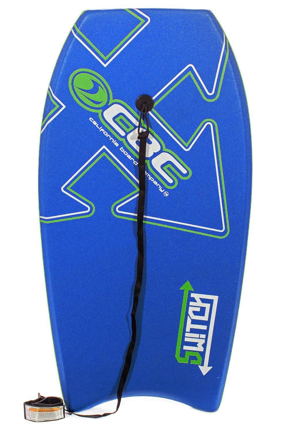 California Board Company Switch Bodyboard (36-Inch, Blue/Yellow)