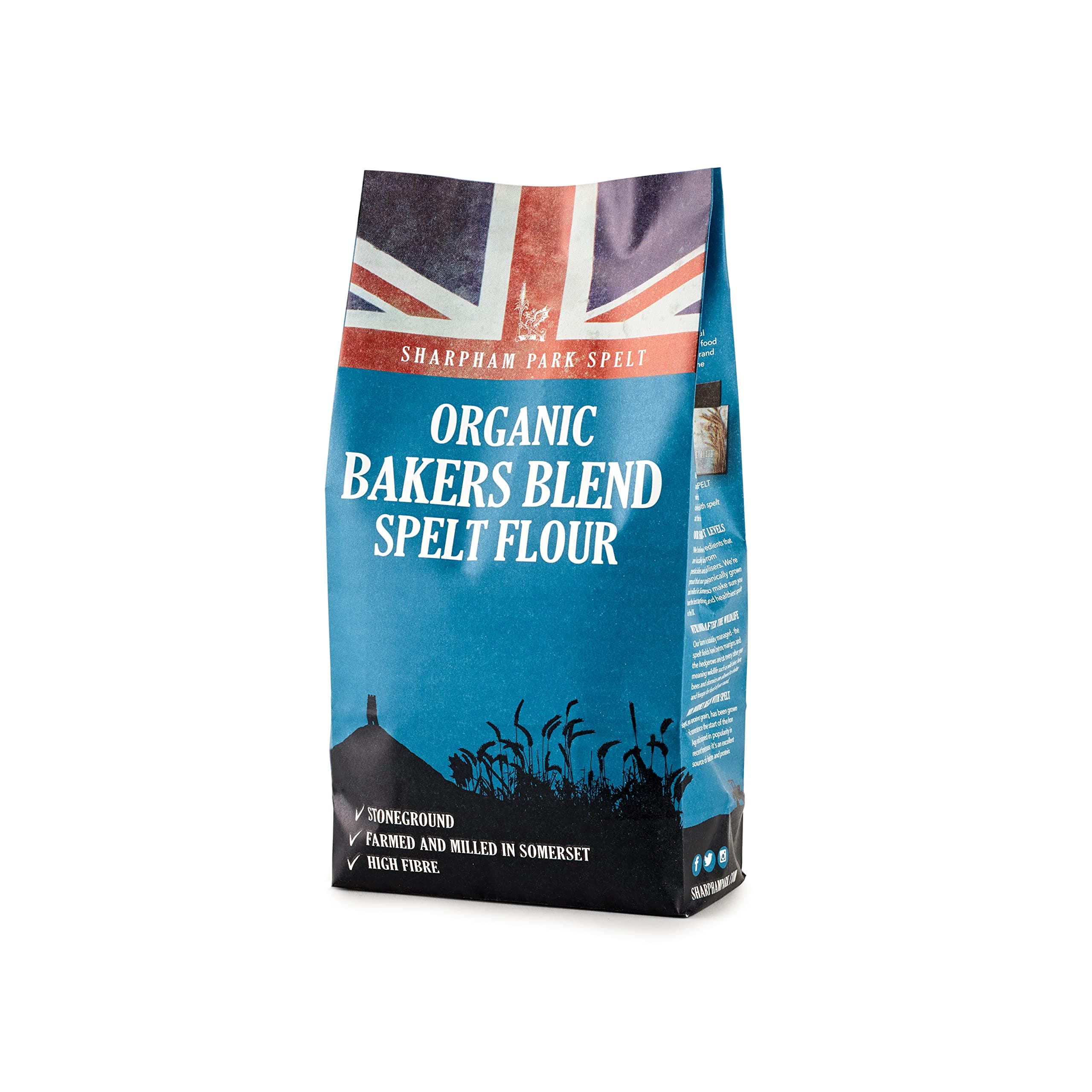 Sharpham Park Organic Bakers Blend Spelt Flour, 1 kg