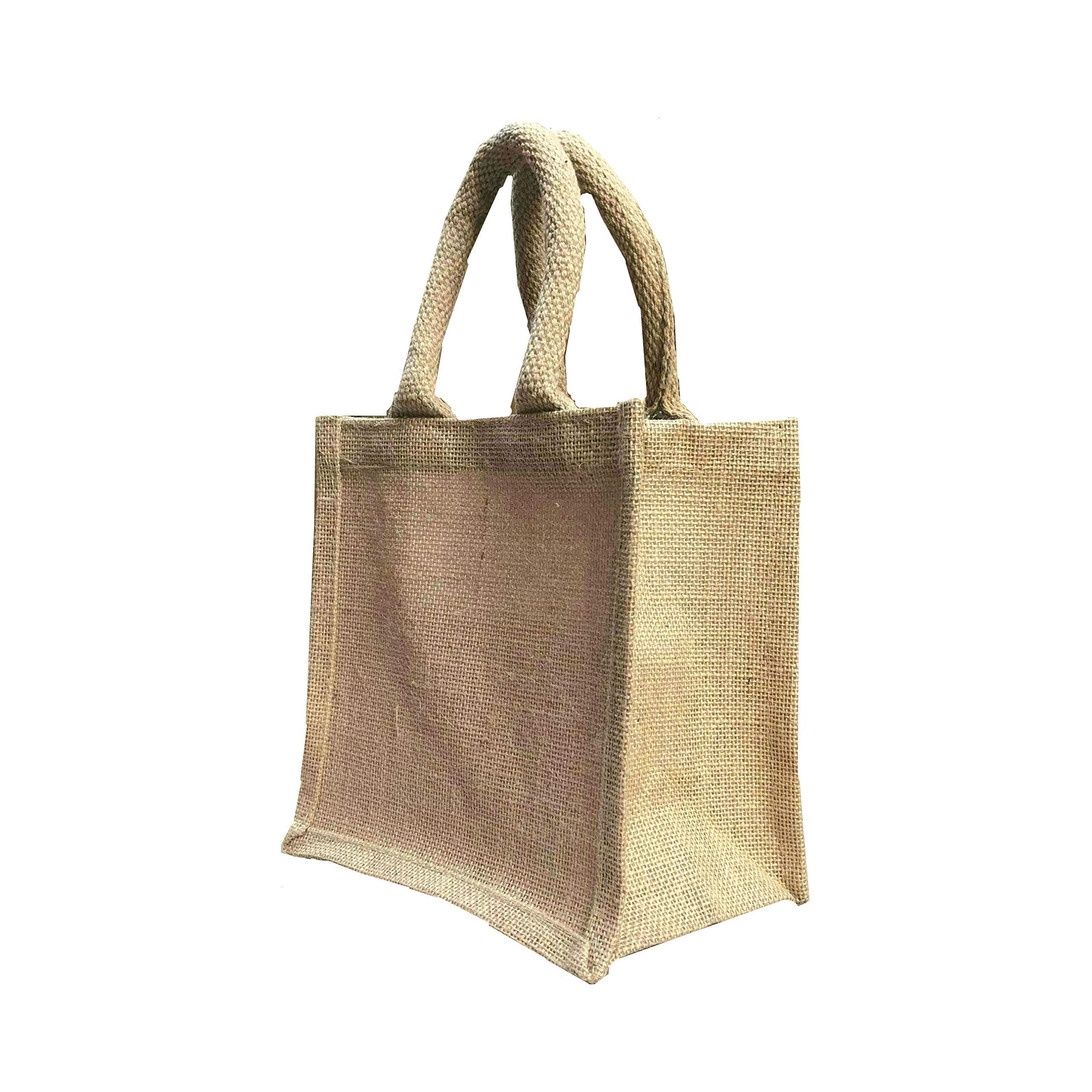 Small Jute Lunch Bag