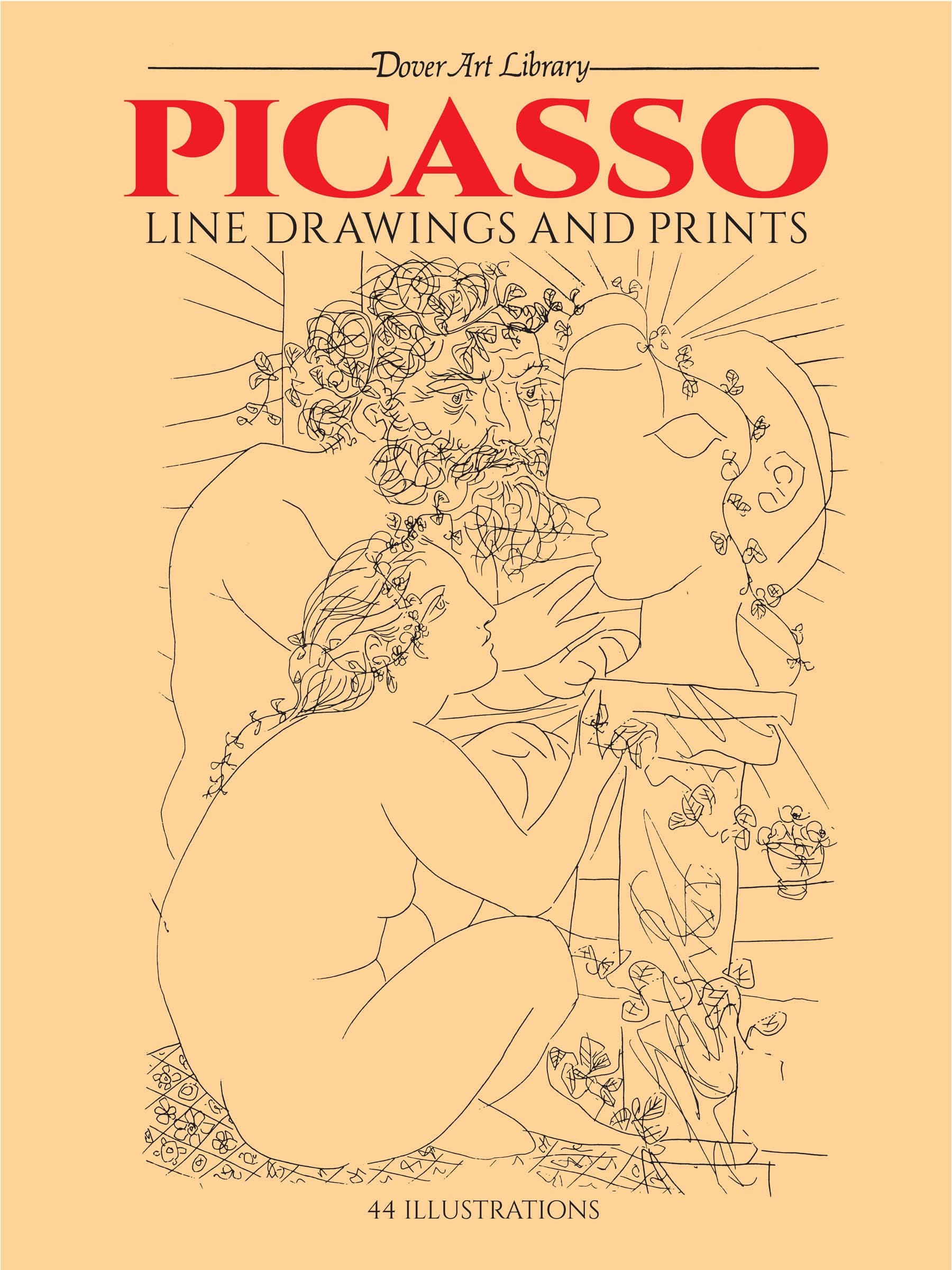 Picasso Line Drawings and Prints: 44 Works (Dover Fine Art, History of Art)