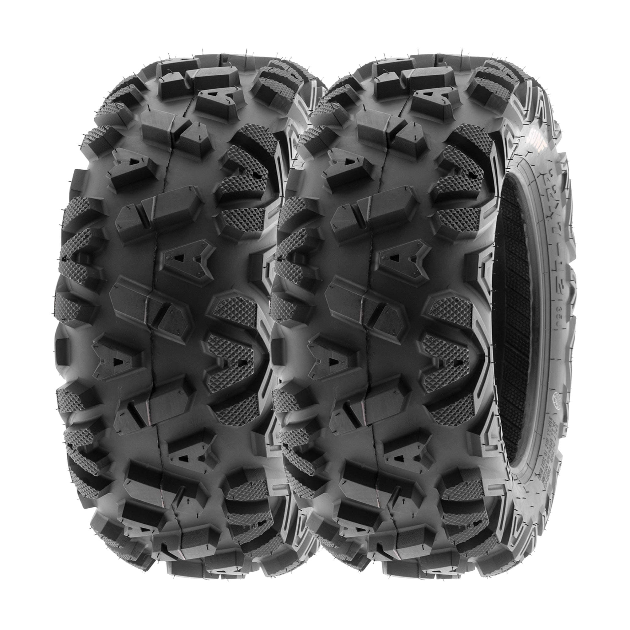 SunF All Trail A/T ATV UTV Tires 22x10-12 22x10x12 6 PR A033 (Set Pair of 2)