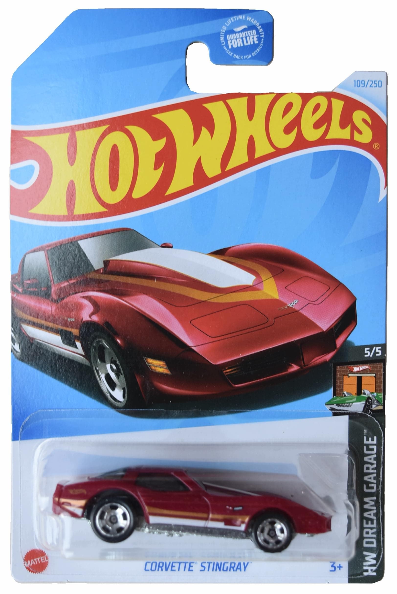 Hot Wheels Corvette Stingray, 1:64 Scale Die-cast Car