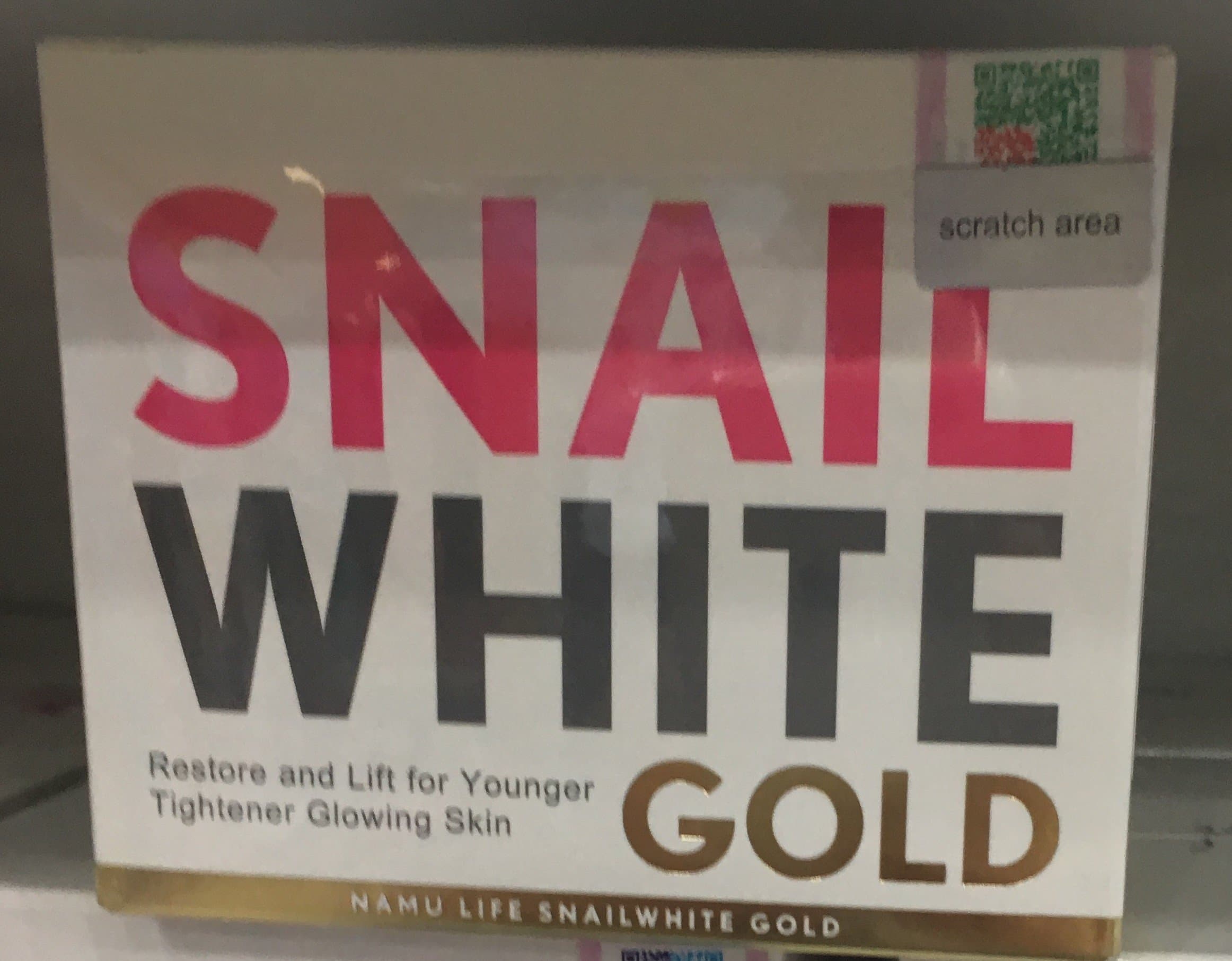 Snail White Namu Life Snailwhite Gold Cream 50 ml.