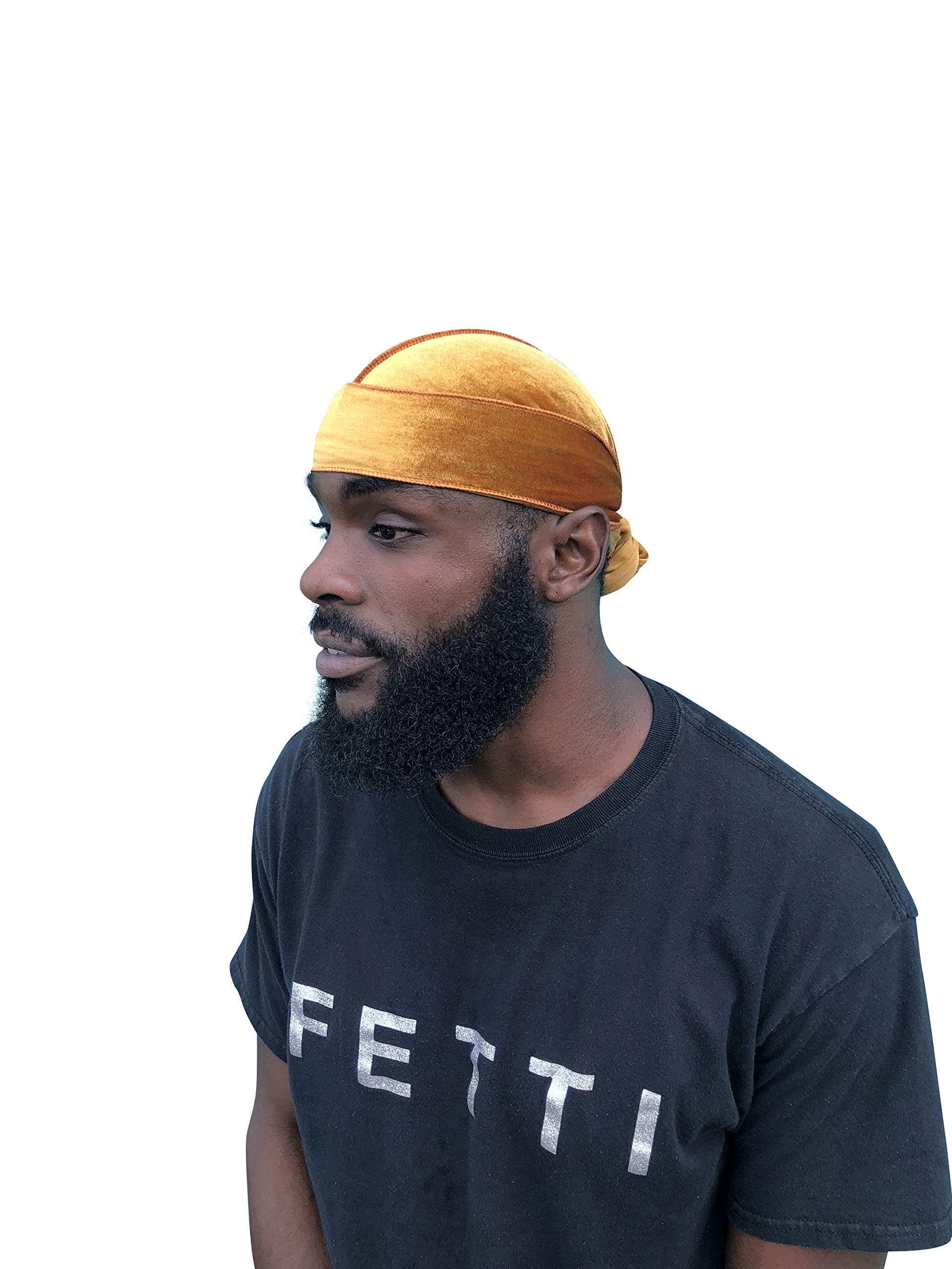 MarviserVelvet Durag - Head Wrap, 360 Waves, Designer Quality, Lasts Forever, Multiple Styles