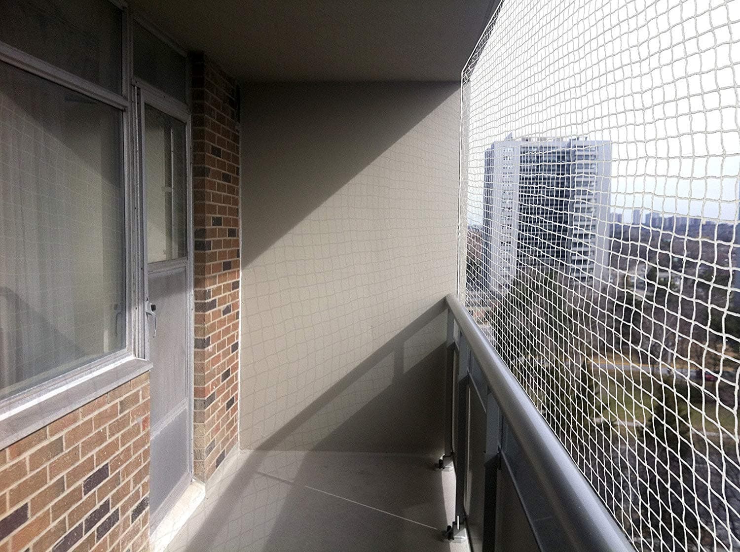 AMZ SPORTS NETS Anti Pigeon Net for Balcony (Protection net) (Pigeon) (Monkey) White (10FT X 20FT)