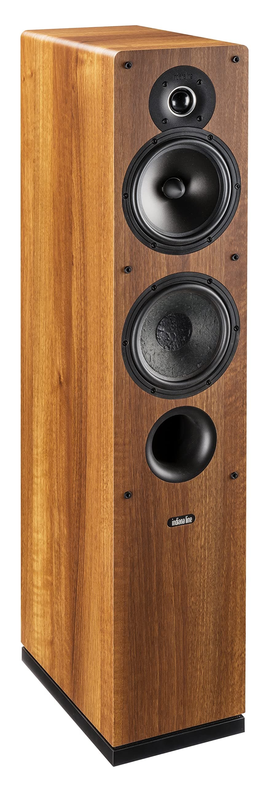 Indiana Line Tesi 561 Pair 3-Way Floor Speakers, Walnut