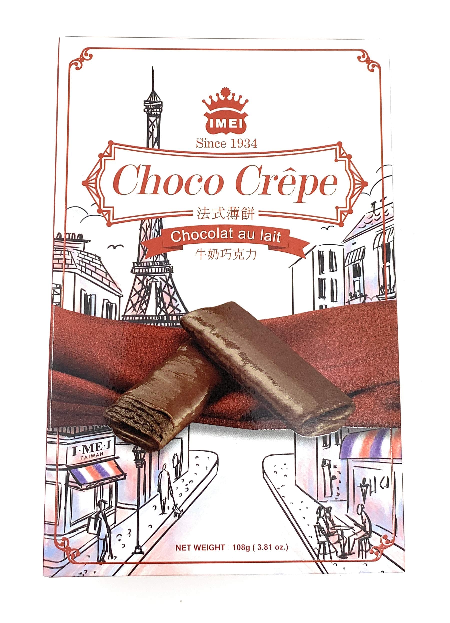 IMEI Choco Crepe Chocolat au lait 3.81 oz