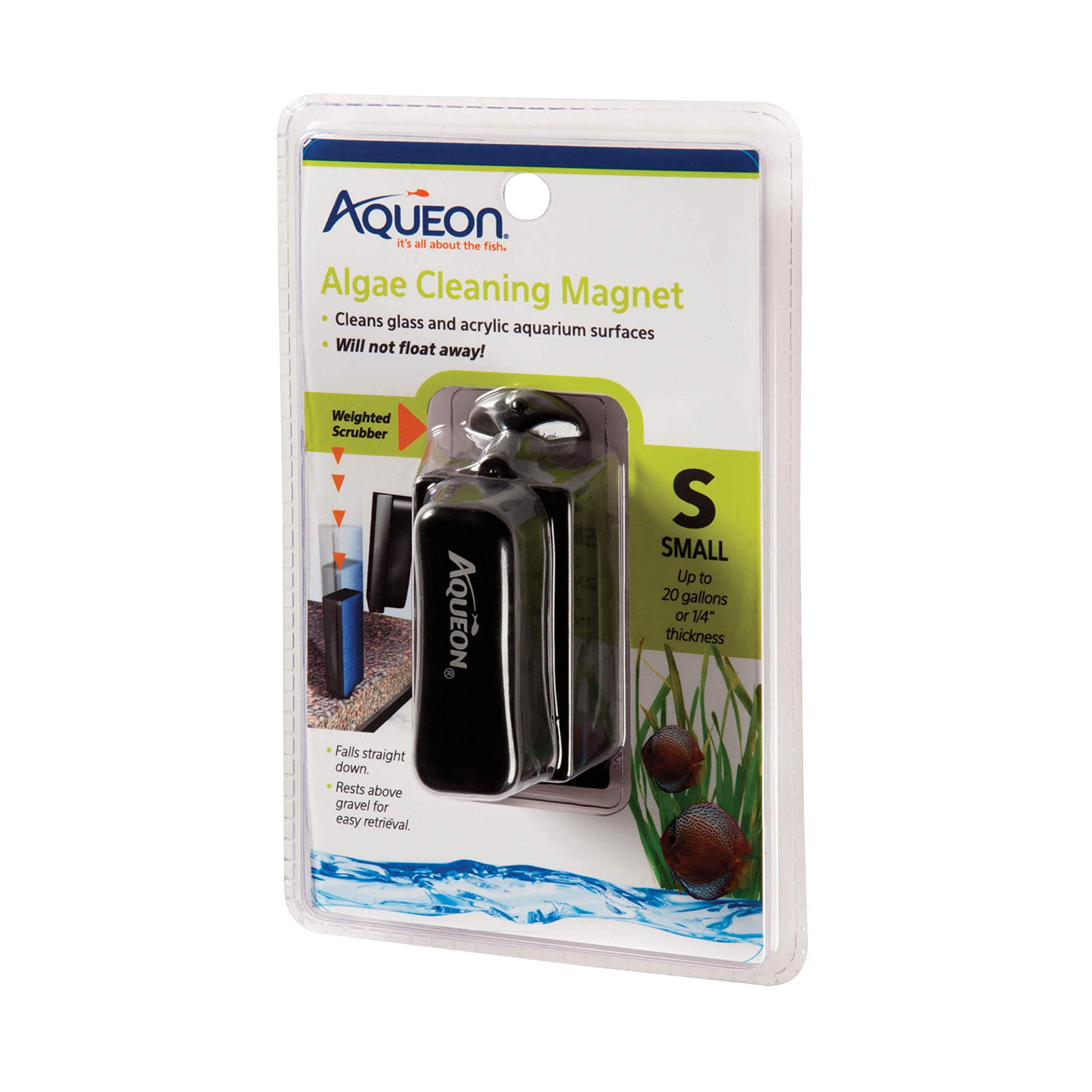 Aqueon Aquarium Algae Cleaning Magnet, Small
