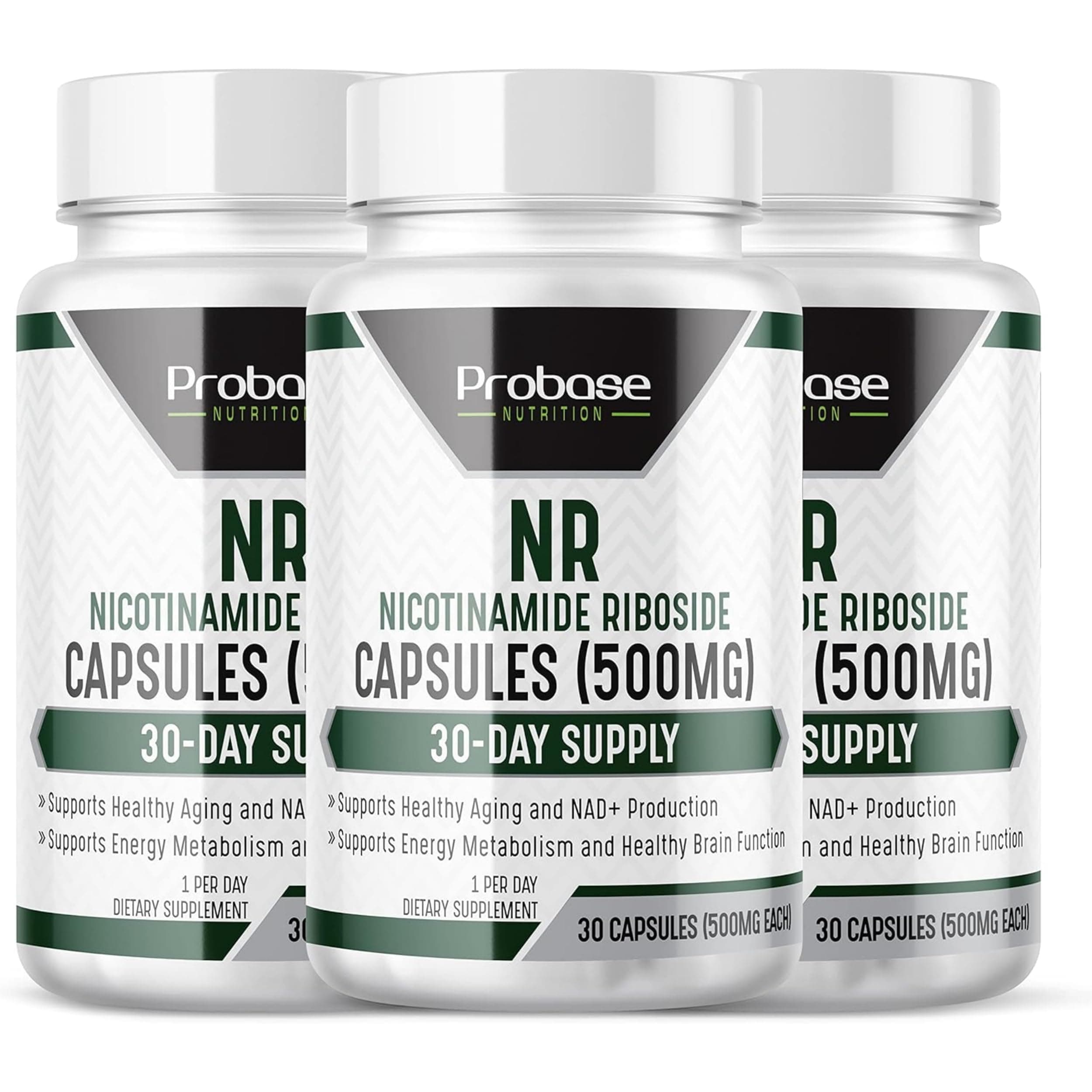 NMN Alternative NAD+ Alternative Capsules - Nicotinamide Riboside Supplement for Vitality and Anti-Aging Support (3 Pack)