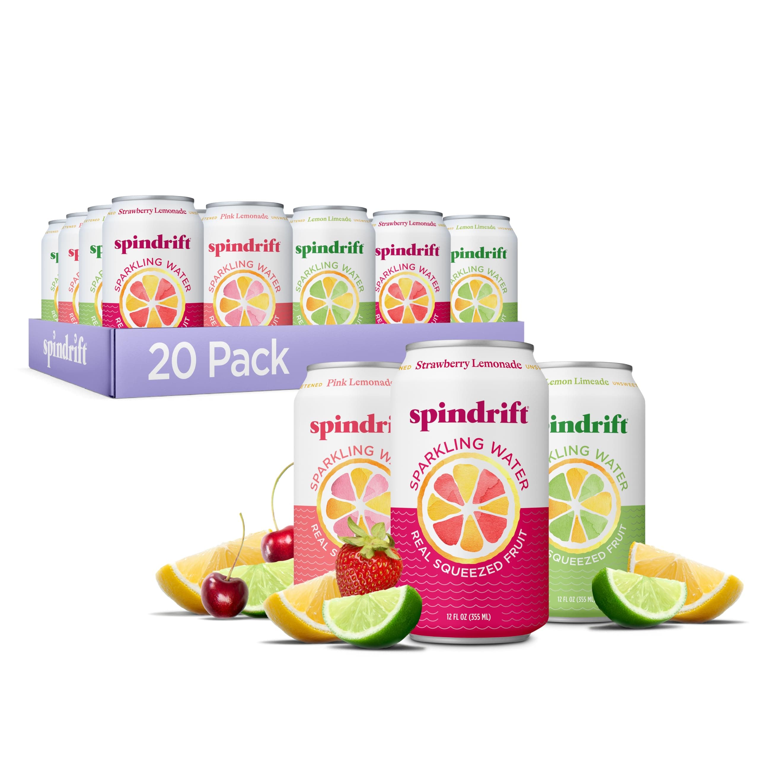 - Lemonade 3 Flavor Variety 20 Pack,12 Fl Oz (Pack of 20)