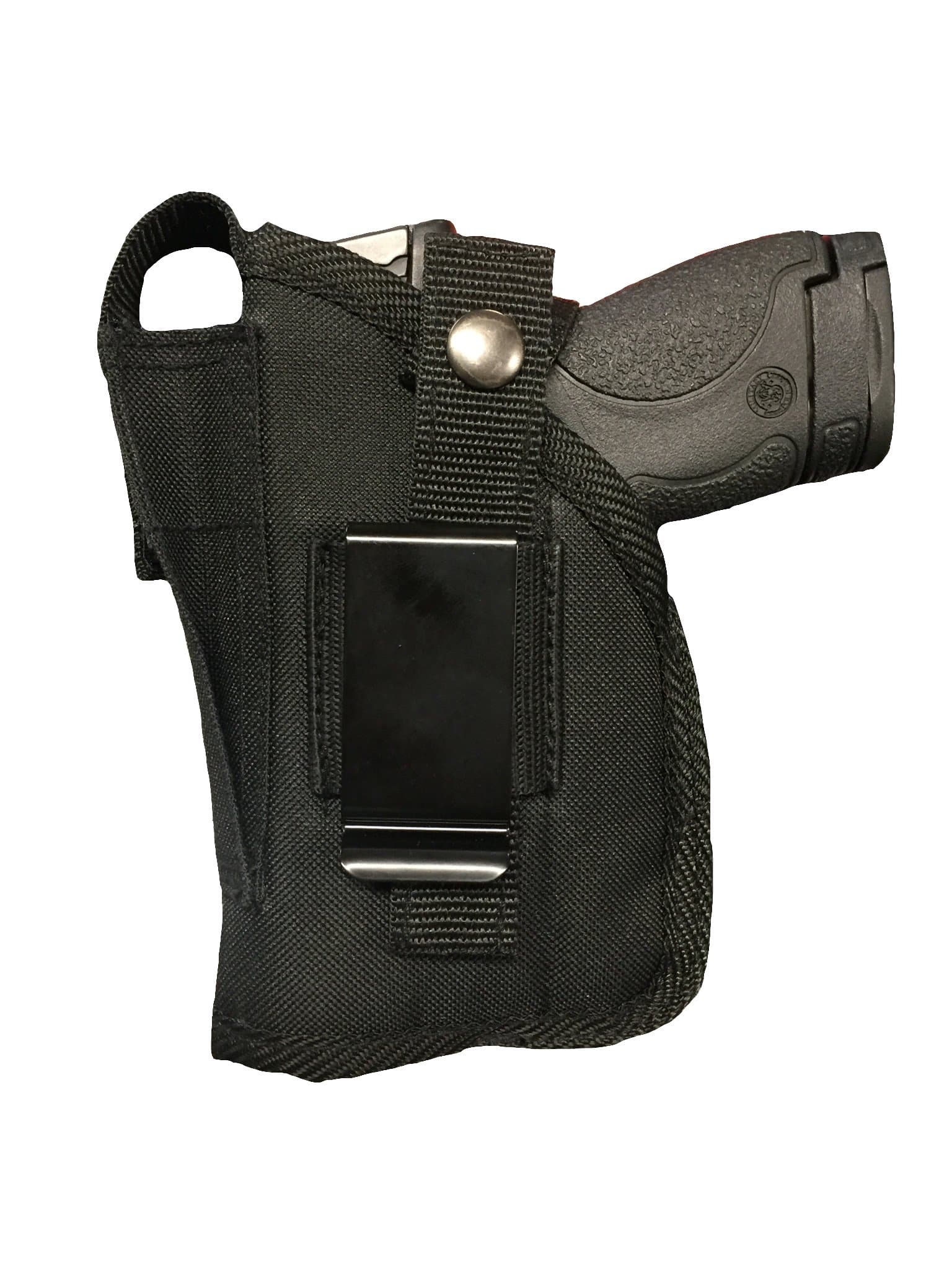 Nylon Gun Holster for Taurus PT-709 Slim, PT-740 Slim with Laser Black