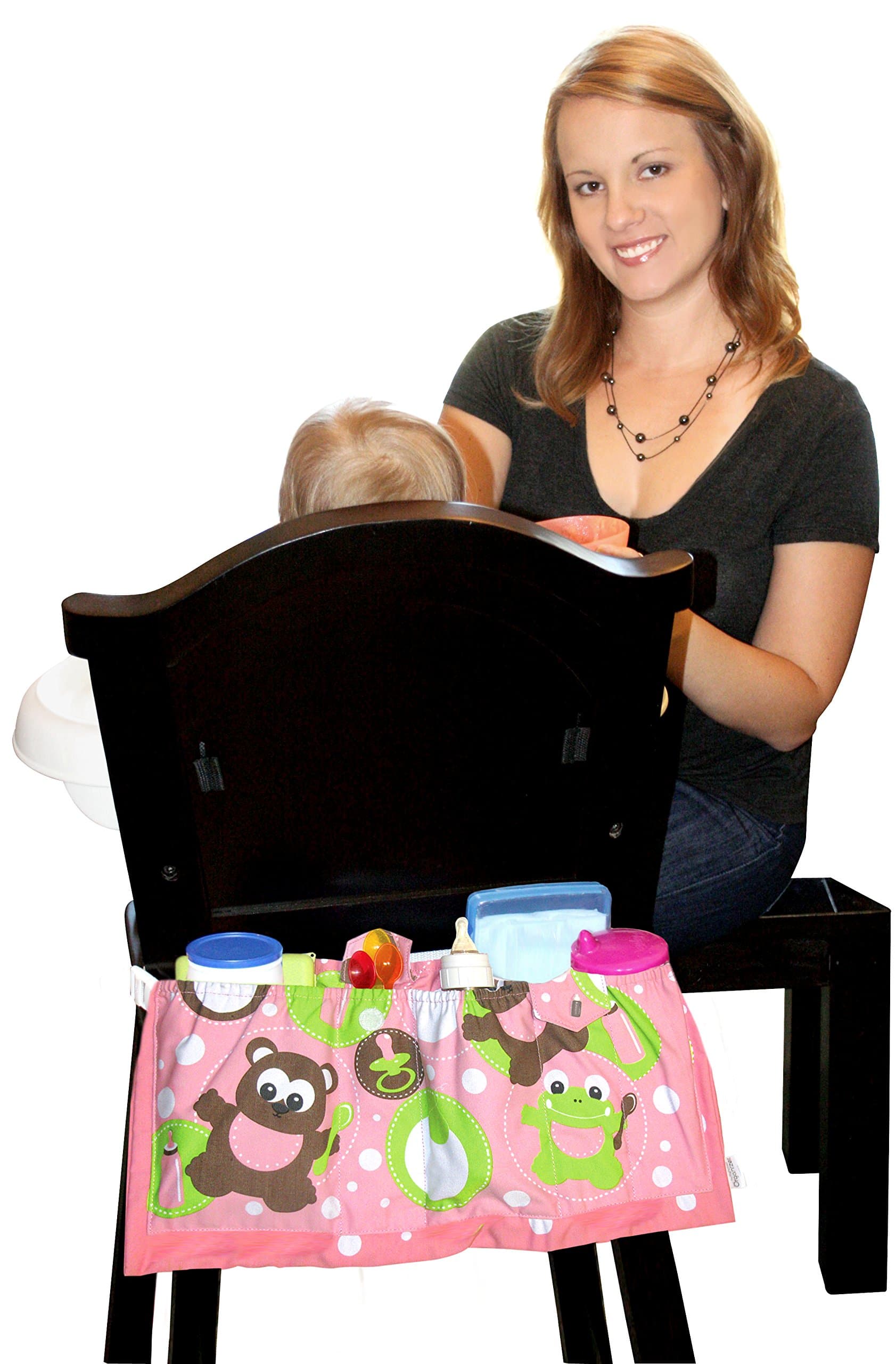 The Highchair Organizer, My Pink Bear Pattern Design