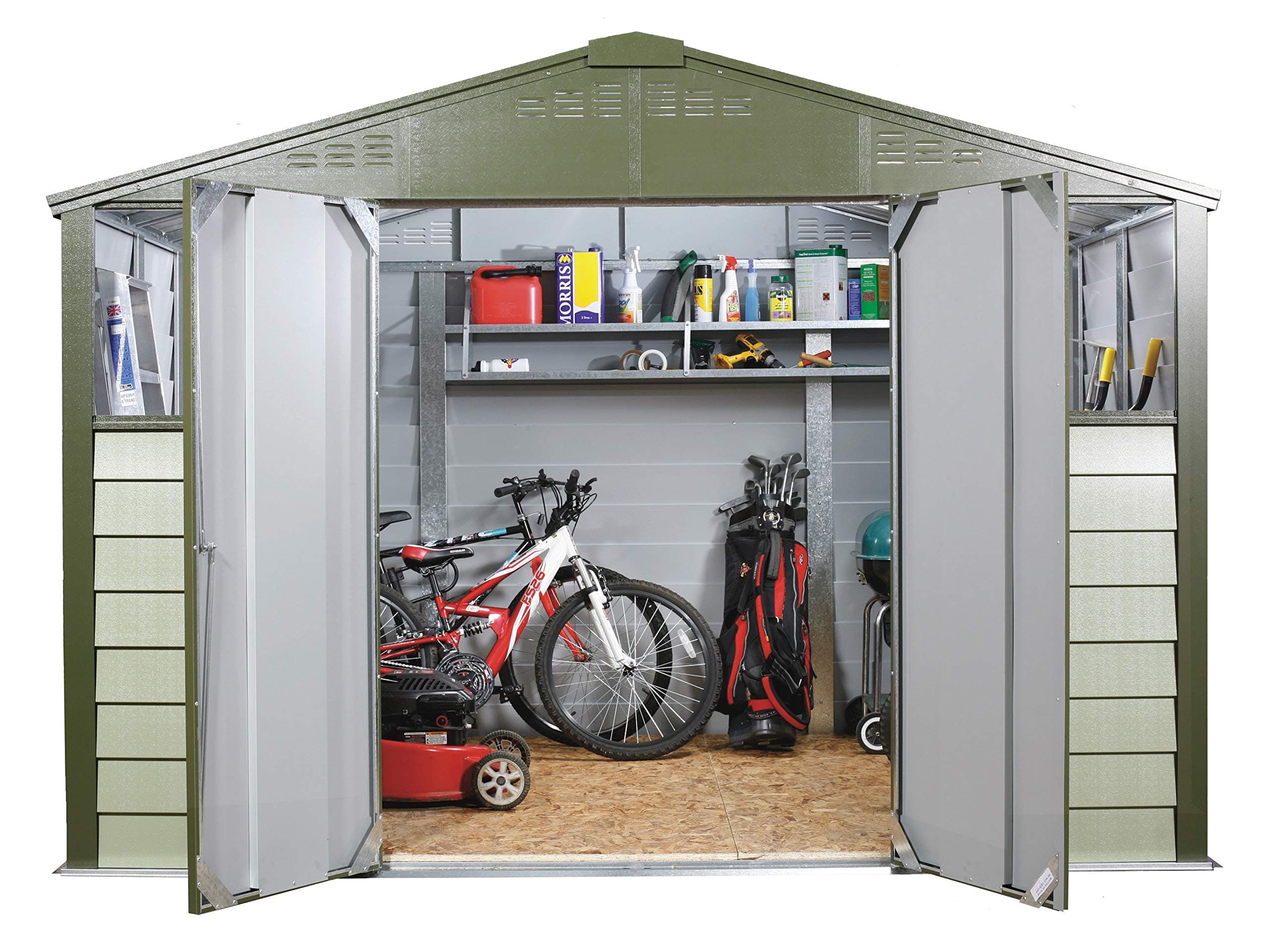 Shed/Garage/Workshop/Metal Storage - Apex Titan 108 (approx. 10' x 8')