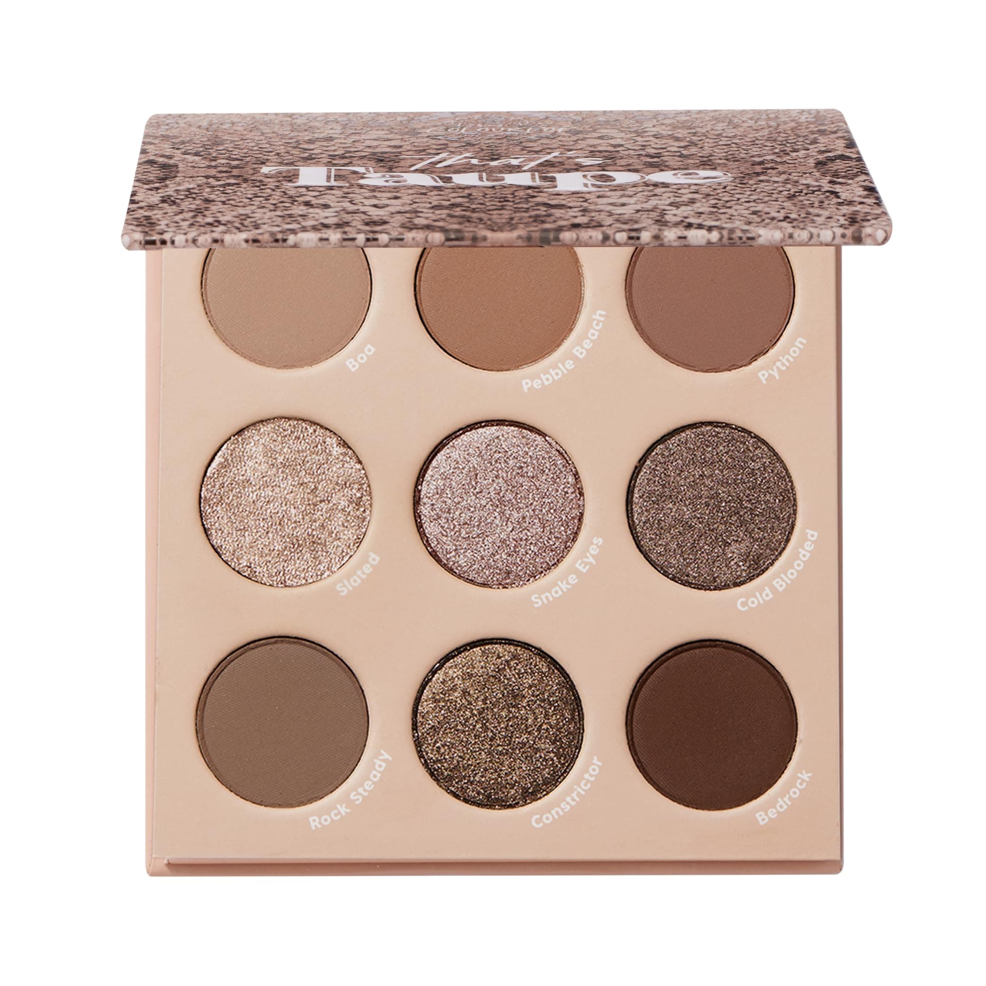 That's Taupe Eyeshadow Palette Nudes Neutrals Matte Metallic Cruelty-Free