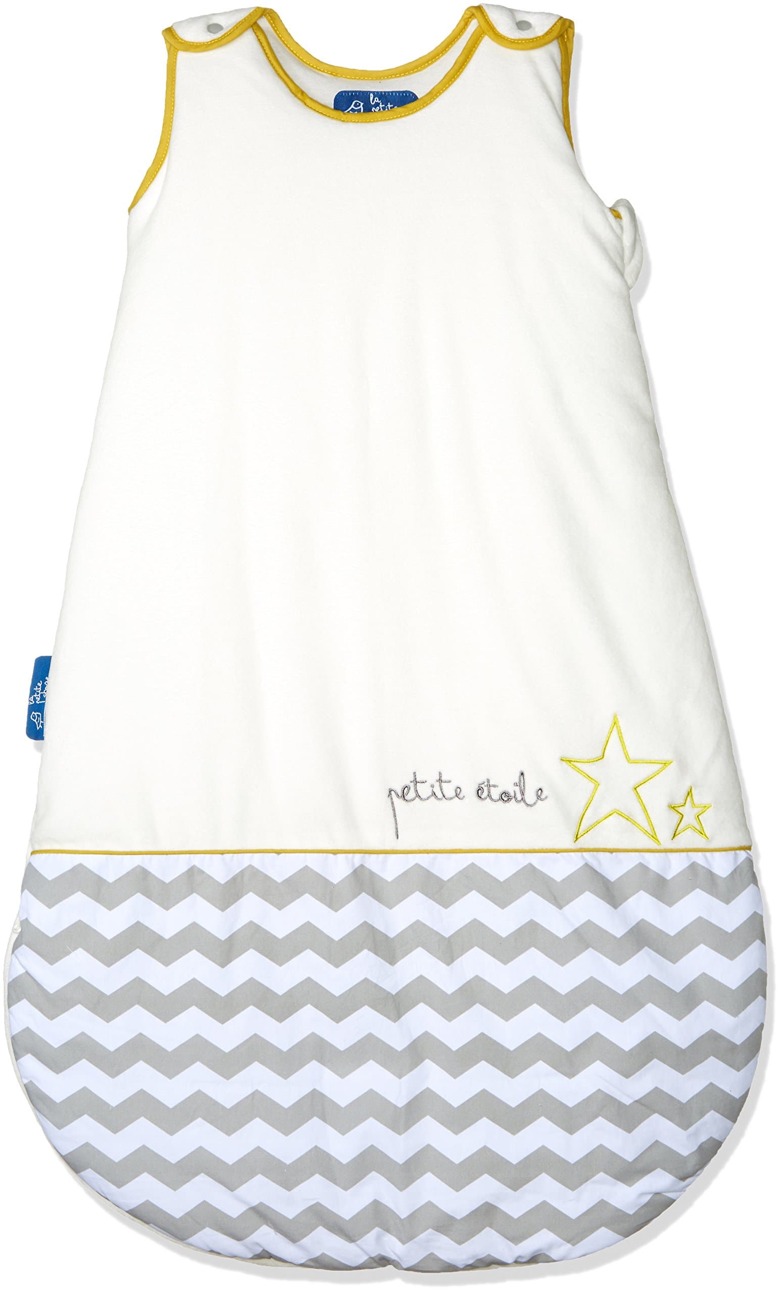 La Petite Chose Baby Sleeping Sack, Adjustable Length & Naturally Cozy Cotton for Soft, Safe Sleep (Little Star 9-24 months)