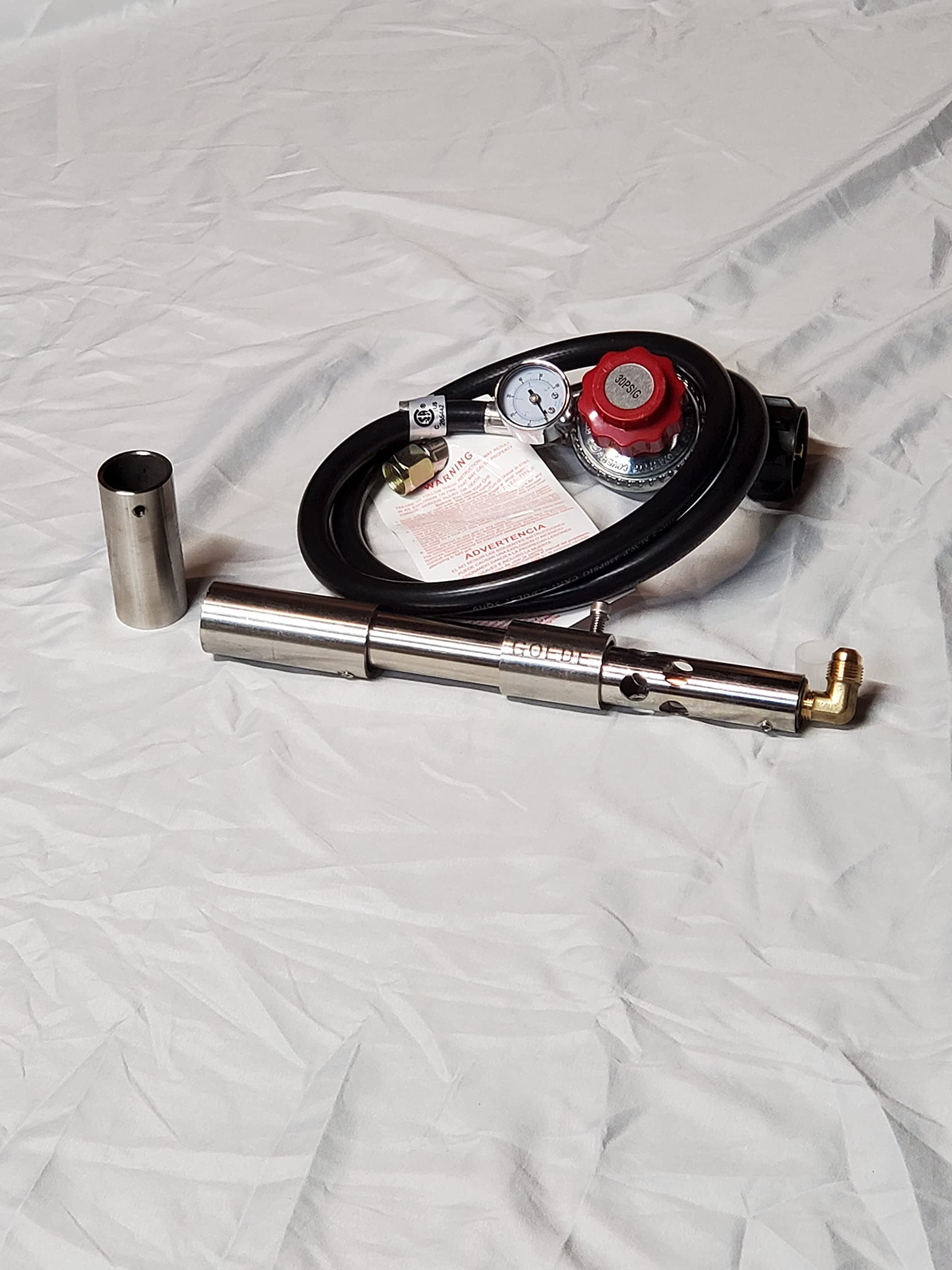 Goede Stainless Steel Forge/foundry Burner with 0-30 Propane Regulator