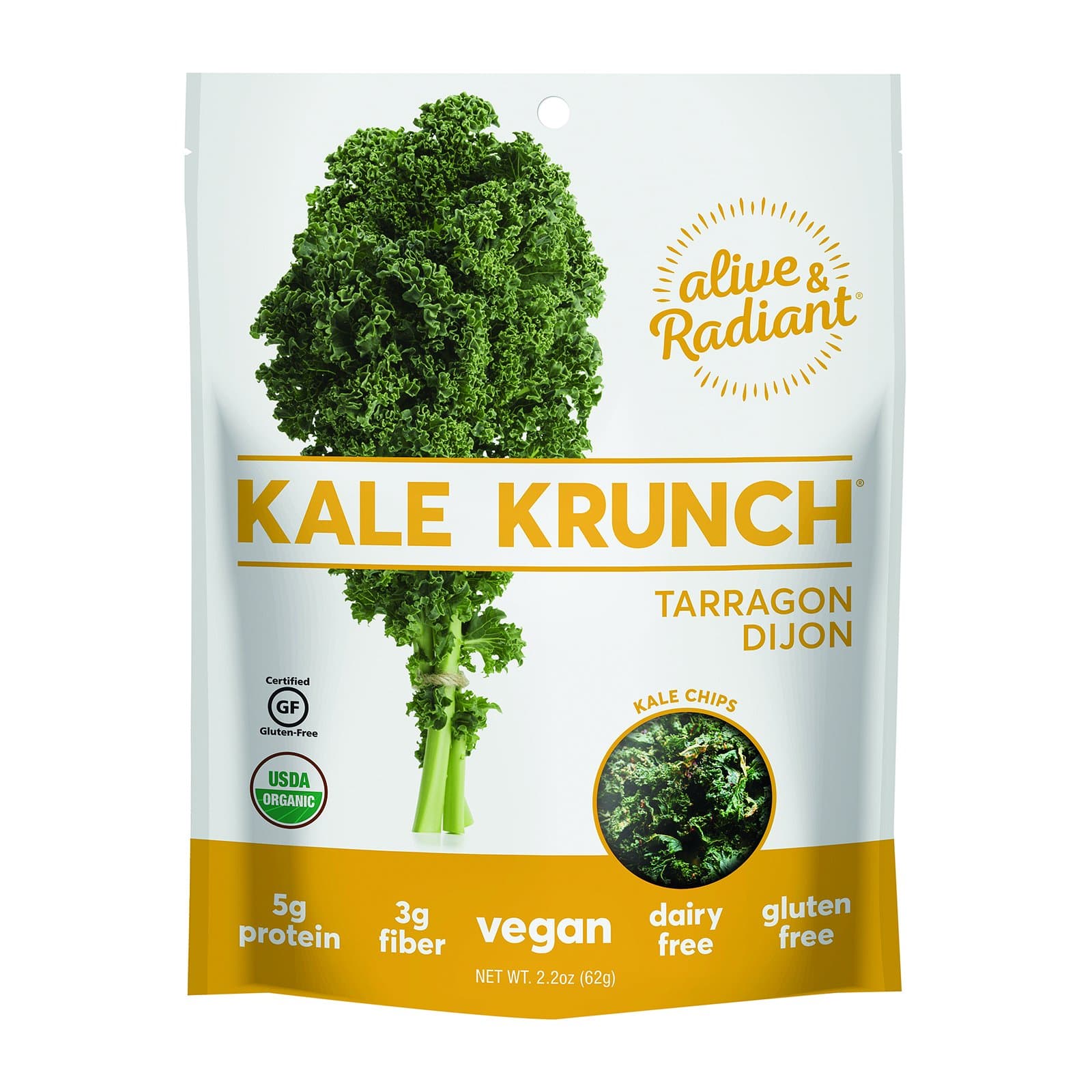Kale Krunch Tarragon Dijon 2.20 Ounces (Case of 12)