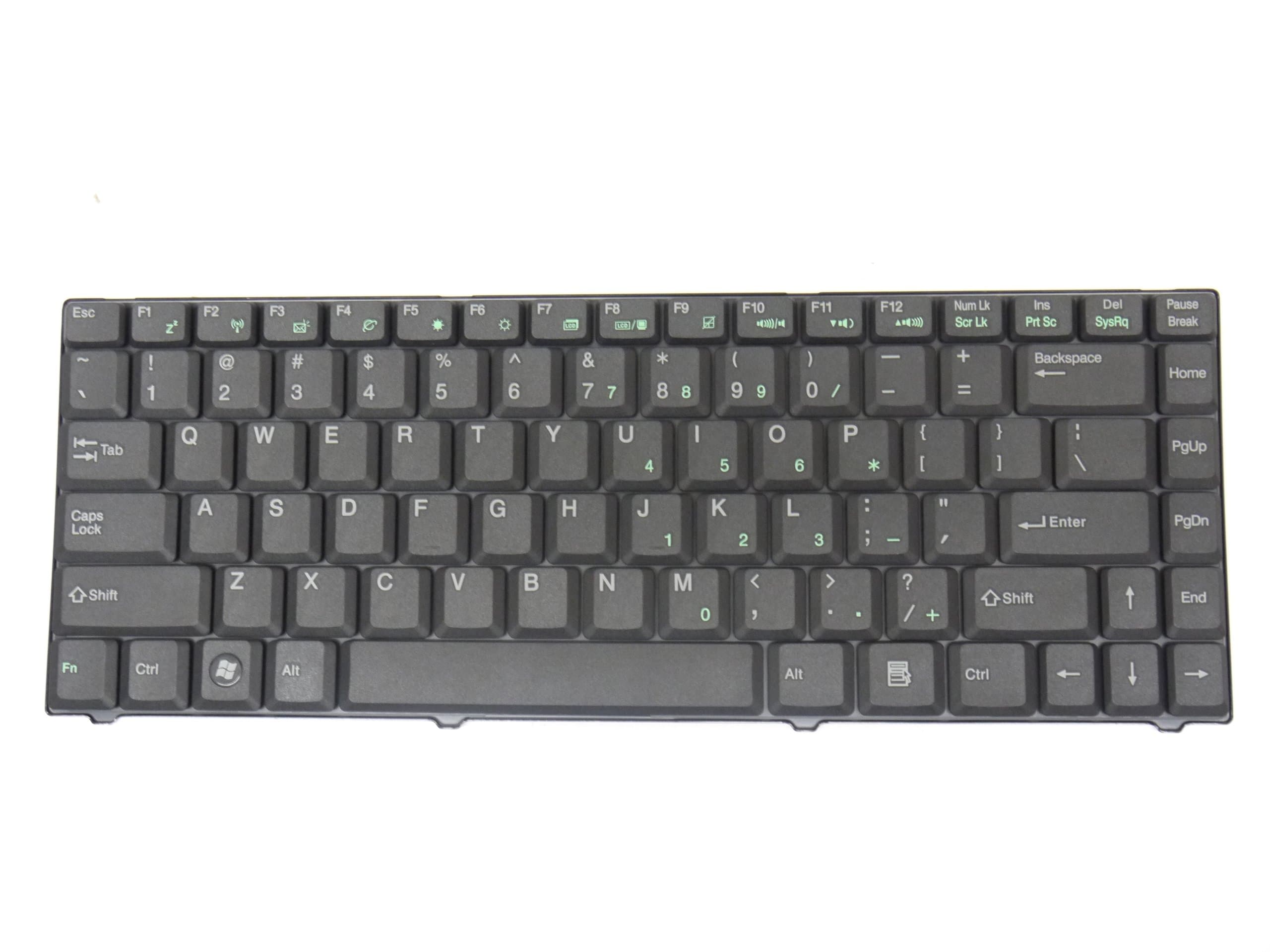 Laptop Keyboard for Asus C90 C90P C90S Z98 Z37 (Black US Layout) US-0360